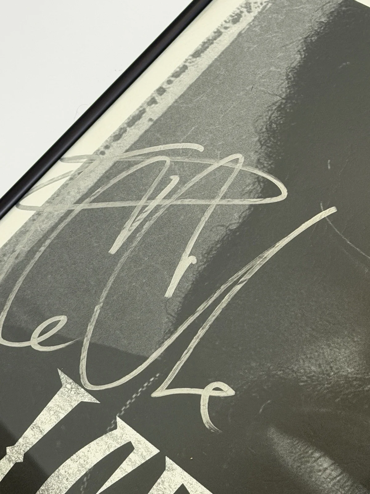 Ice Cube Signed Raw Footage Tour 2008 Poster #317 of 1000 Framed Limited Edition, image 2