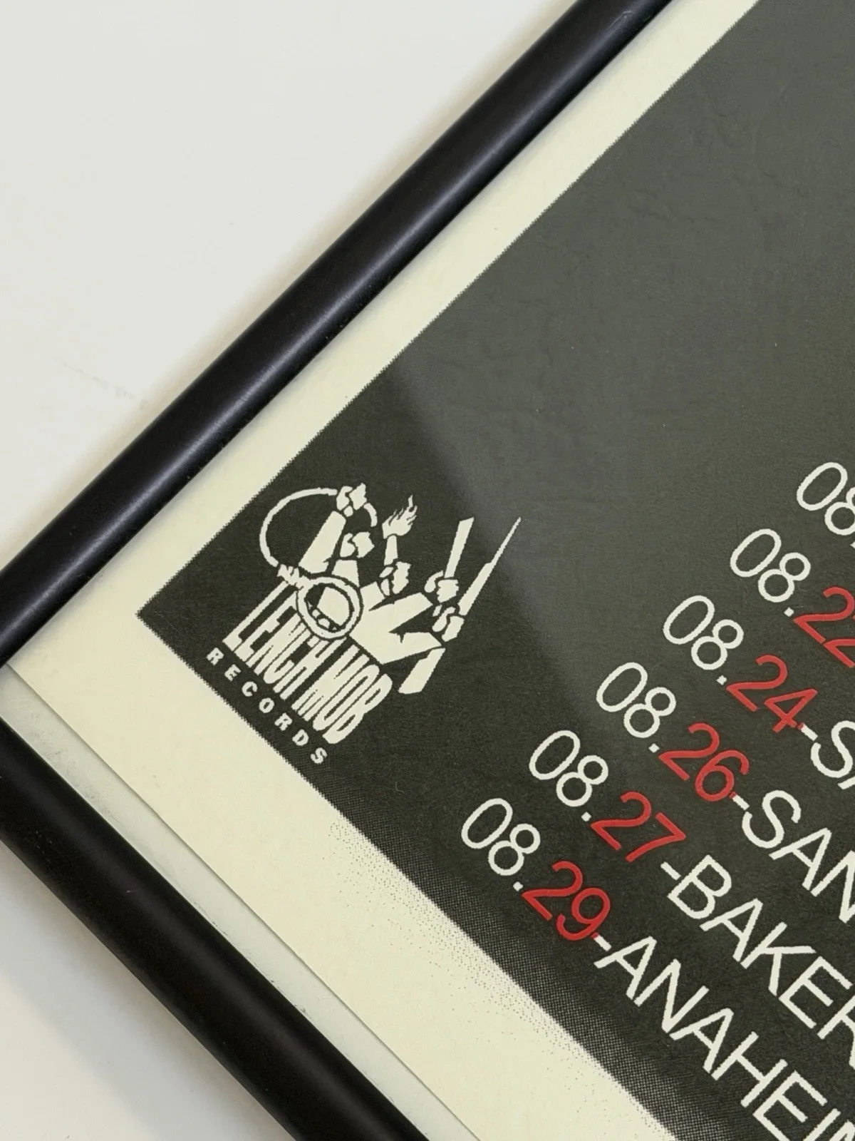 Ice Cube Signed Raw Footage Tour 2008 Poster #317 of 1000 Framed Limited Edition, image 5