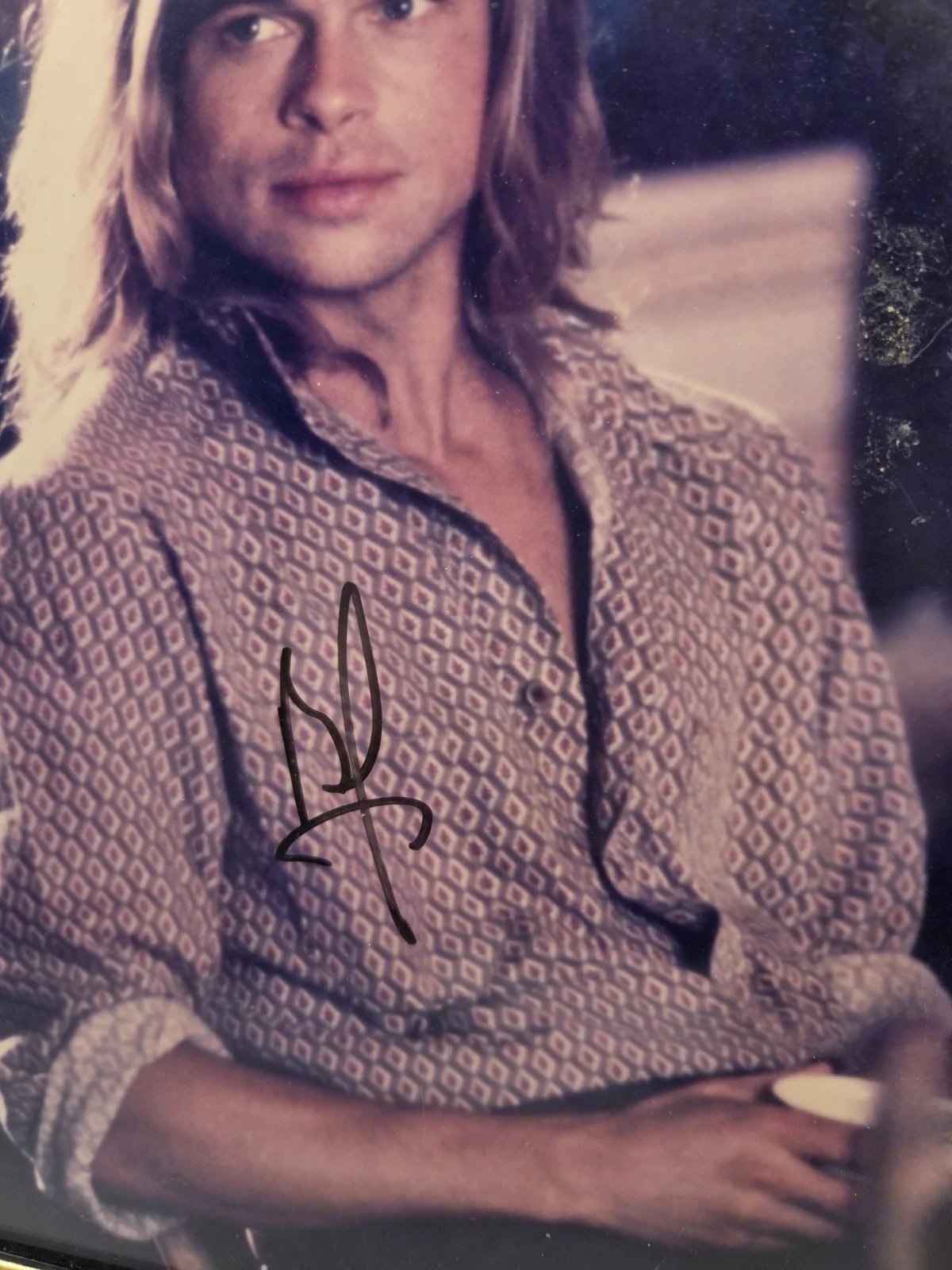 Brad Pitt Signed Autograph Legends Of The Falls 8x10 Photo, изображение 3