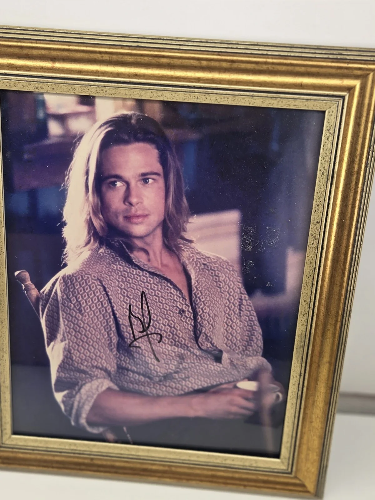 Brad Pitt Signed Autograph Legends Of The Falls 8x10 Photo, изображение 4