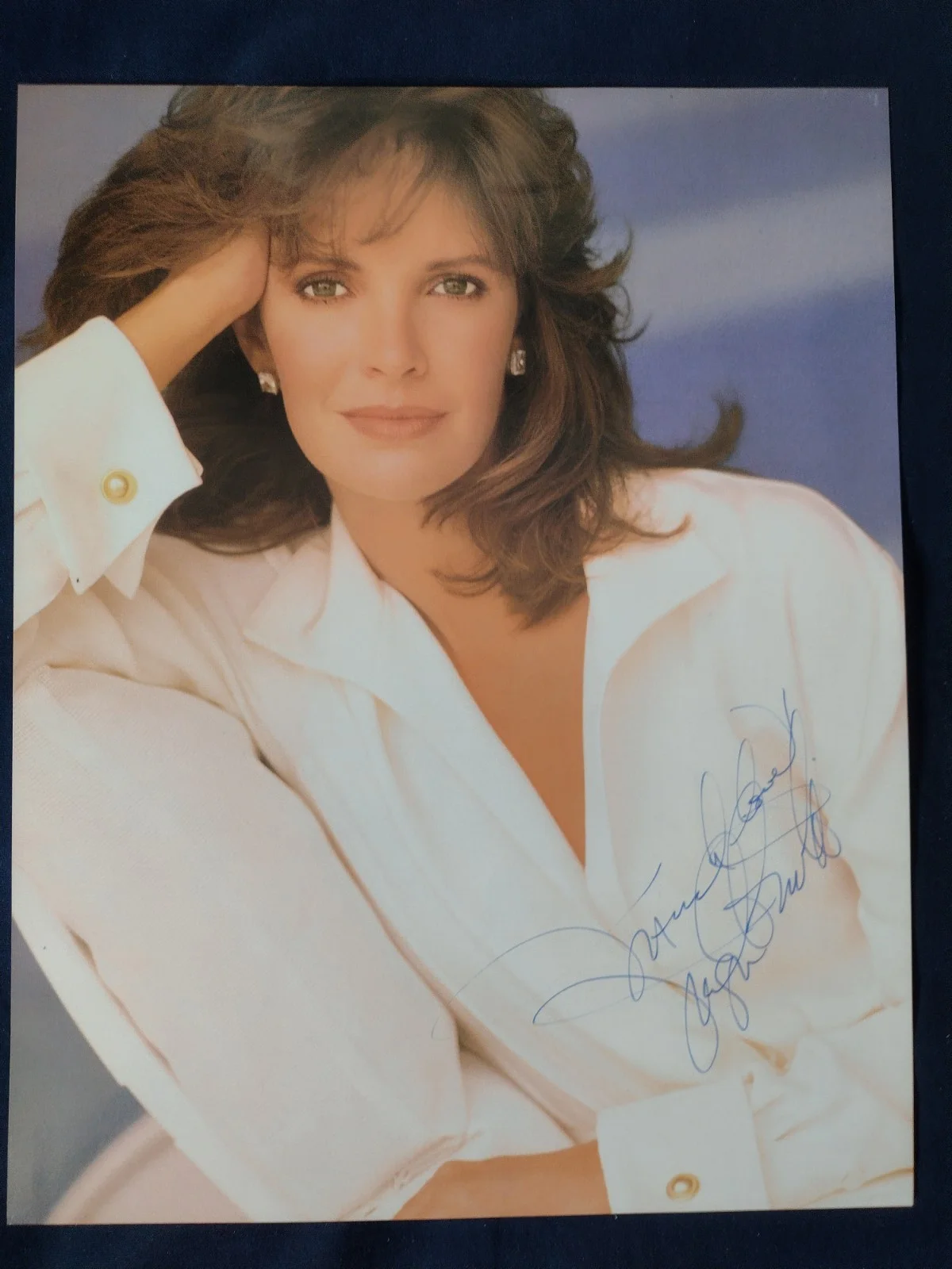 Nice Pair Of Autographed "Charlie's Angels" Stars Cheryl Ladd & Jaclyn Smith., изображение 2