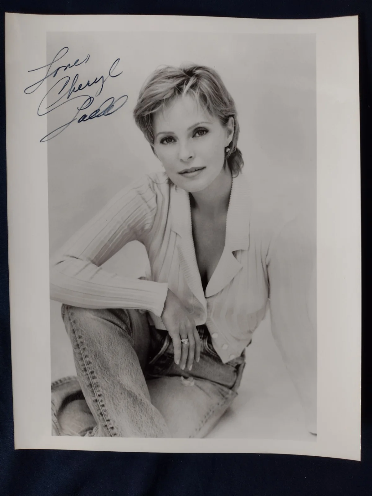 Nice Pair Of Autographed "Charlie's Angels" Stars Cheryl Ladd & Jaclyn Smith., изображение 4