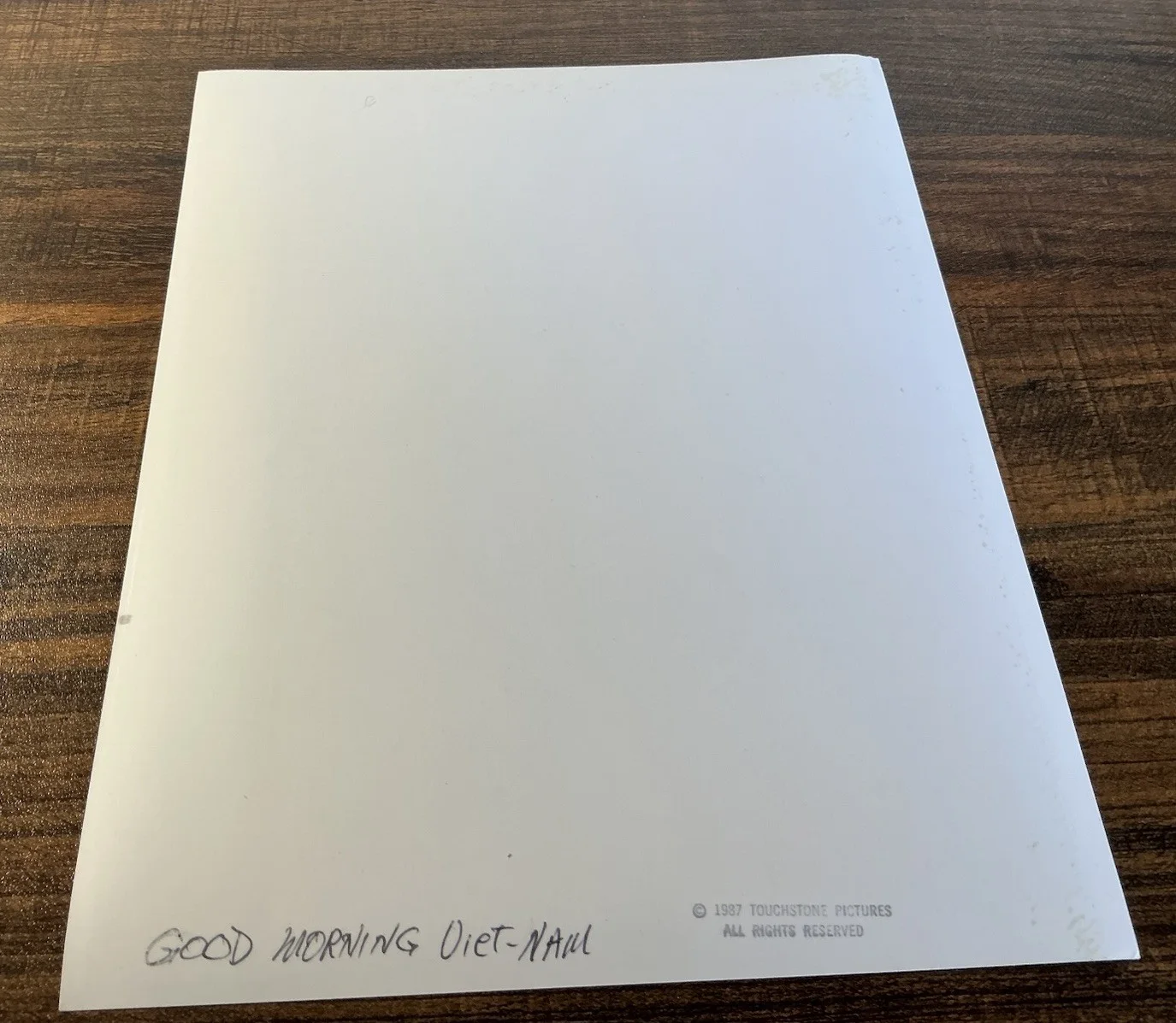 Robin Williams — 1987 ROBIN WILLIAMS, Handsigned 8x10” Photo from Movie, “Good Morning Viet-Nam”, изображение 2