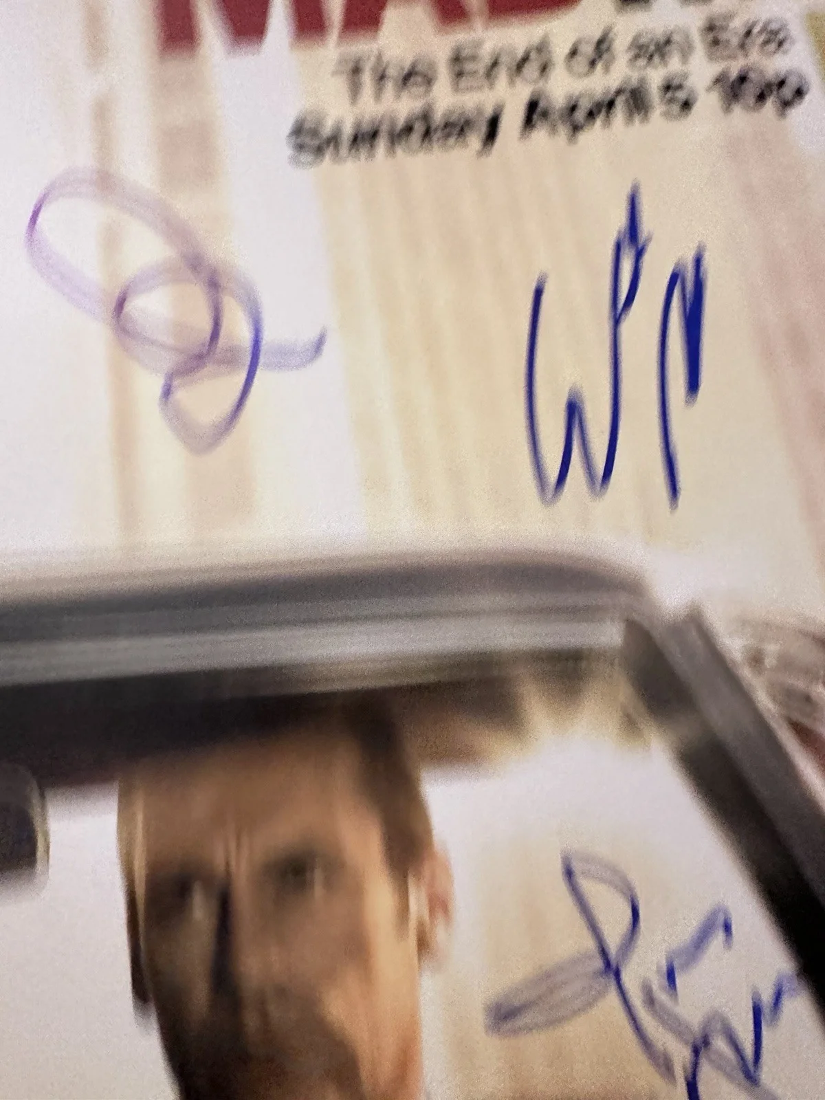 Rare Mad Men Hamm Moss Hendricks Slattery Morse Signed Po Beckett wLOA Auth, image 3