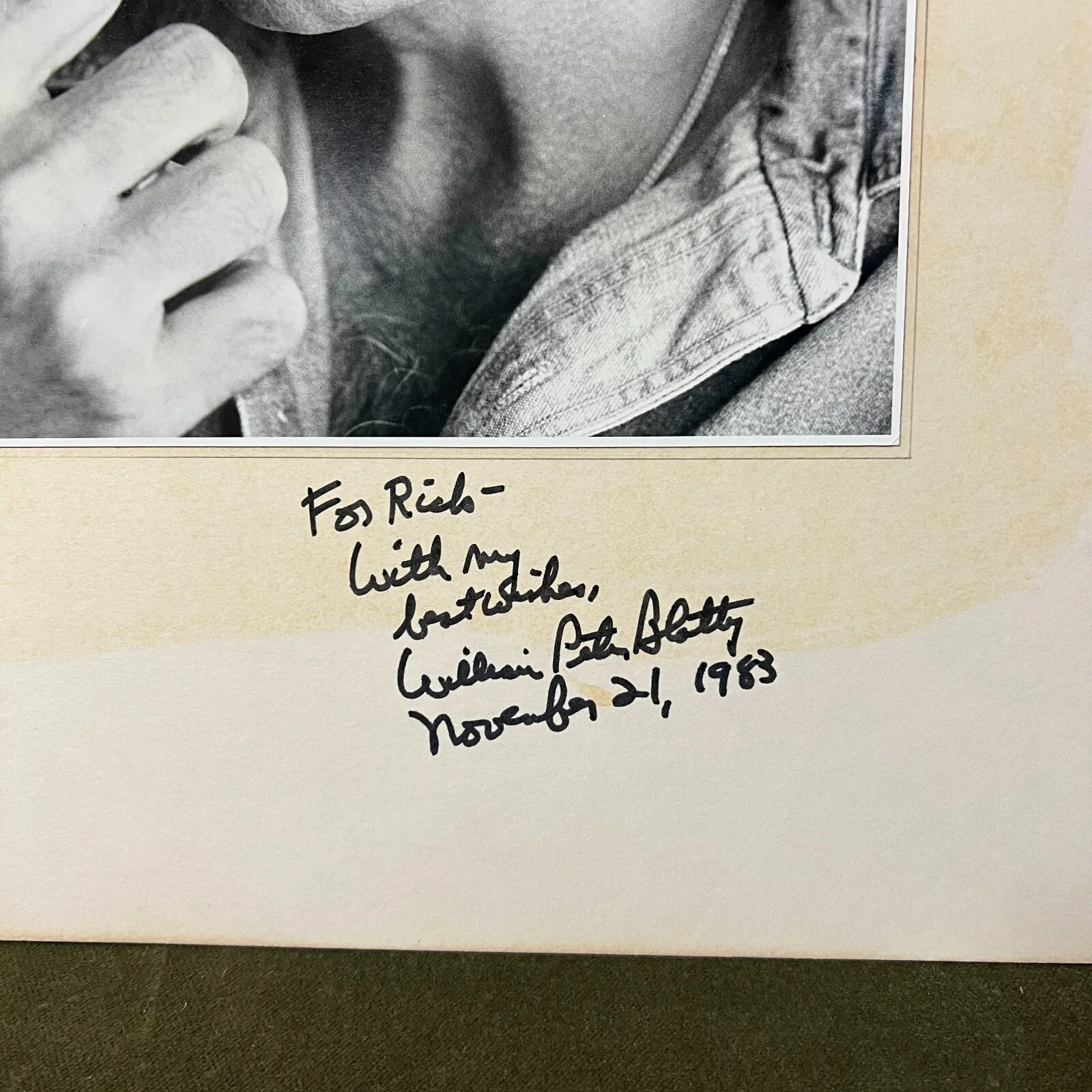 William Peter Blatty — William Peter Blatty Autographed Signed Photo American Screenwriter, image 3