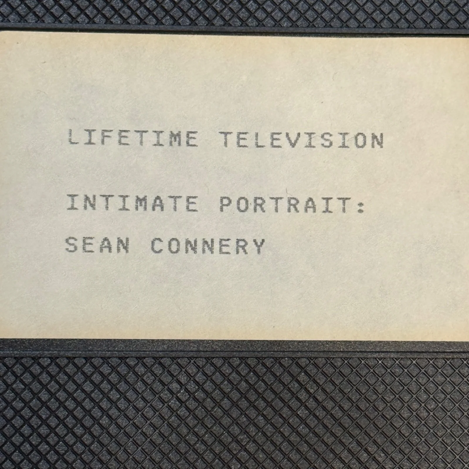 Sean Connery - VHS - Lifetime Home Video Intimate Portrait, image 3