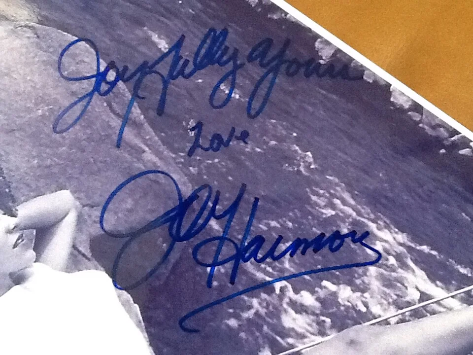 Joy Harmon SIGNED Photo 60s Movie Actress PinUP Grouche Marx Cool Hand Luke SEXY, изображение 4