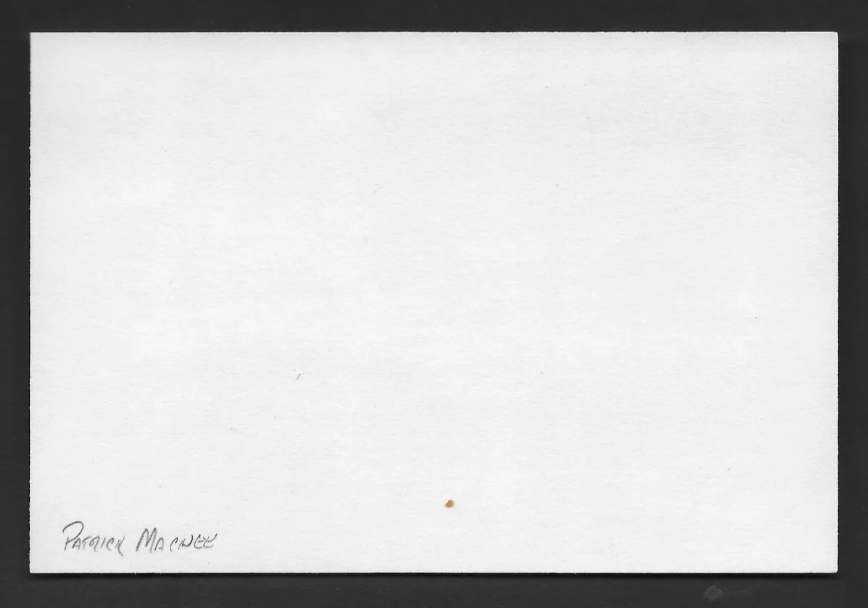 Patrick Macnee — PATRICK MACNEE - Authentic "John Steed" Signed Signature Card The AVENGERS, image 4