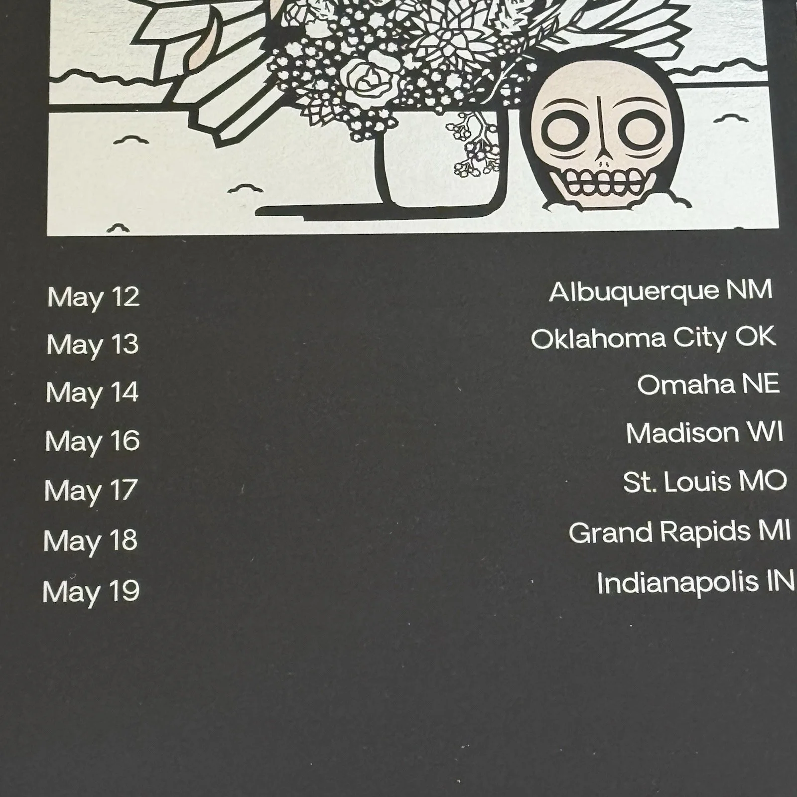 Senses Fail 2023 Hell Is In Your Head VIP Tour Poster 11x17 Foil Official Rare, изображение 4