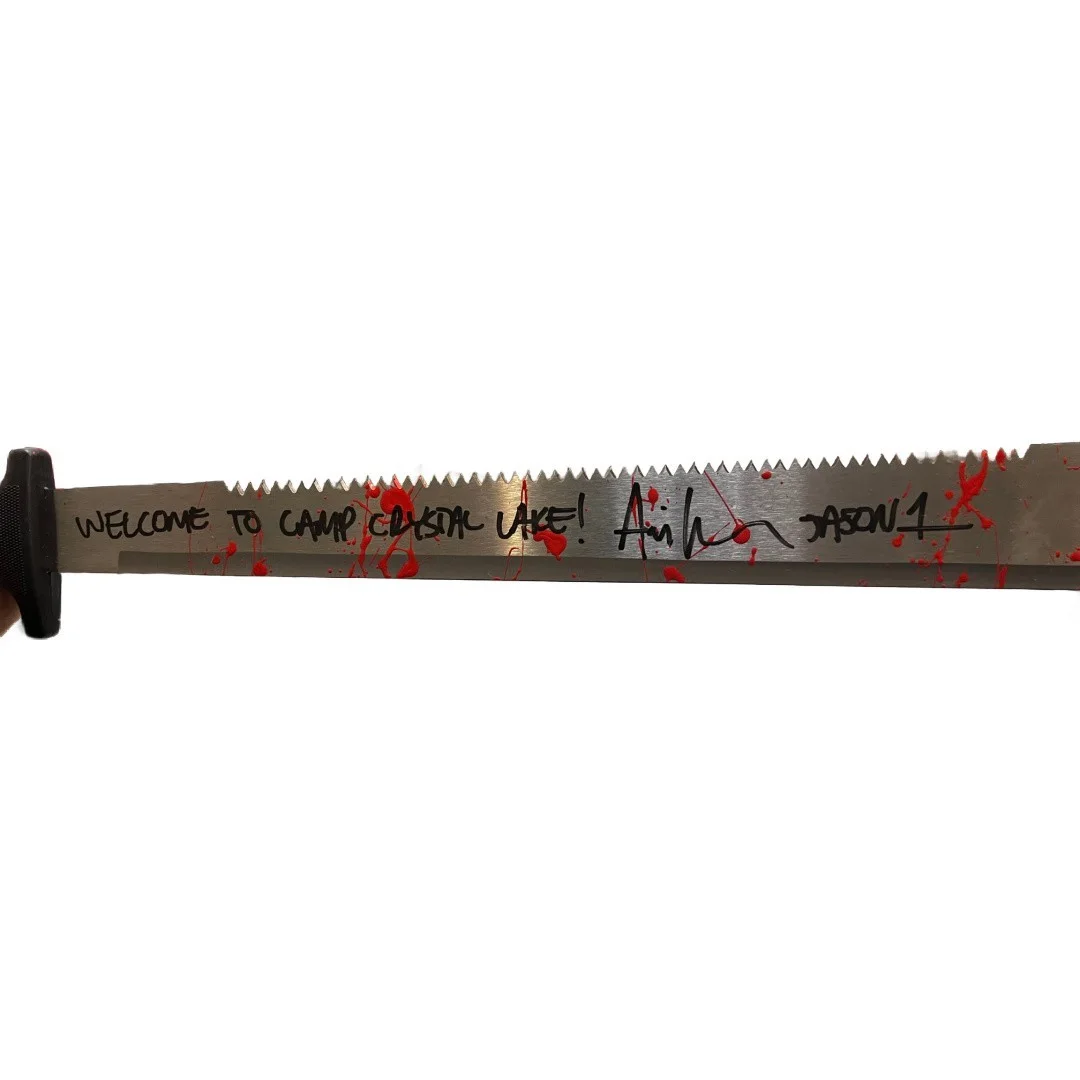 Ari Lehman — Ari Lehman autographed signed inscribed machete Friday the 13th JSA Jason, изображение 2