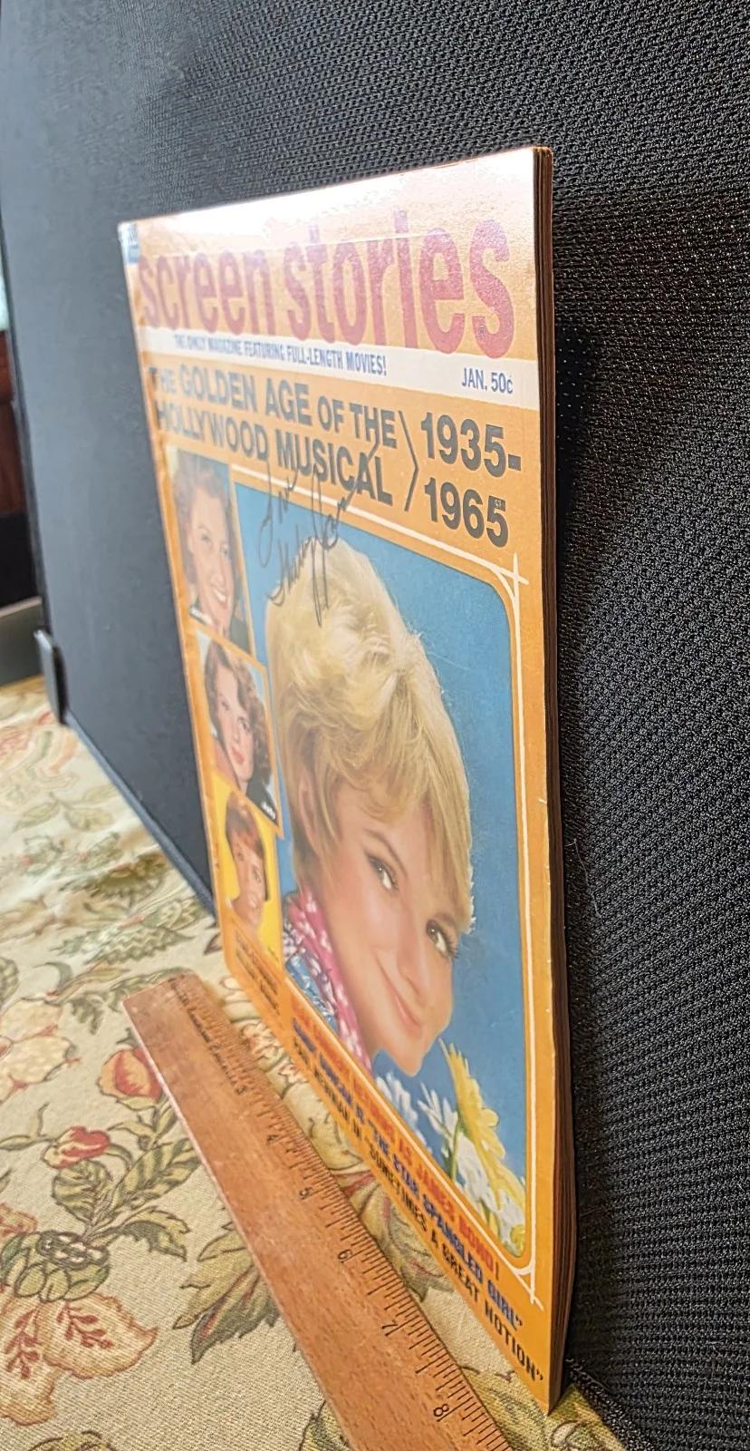 Shirley Jones — Vintage Shirley Jones Signed Screen Stories Magazine Jan 1972 Partridge Family, изображение 4