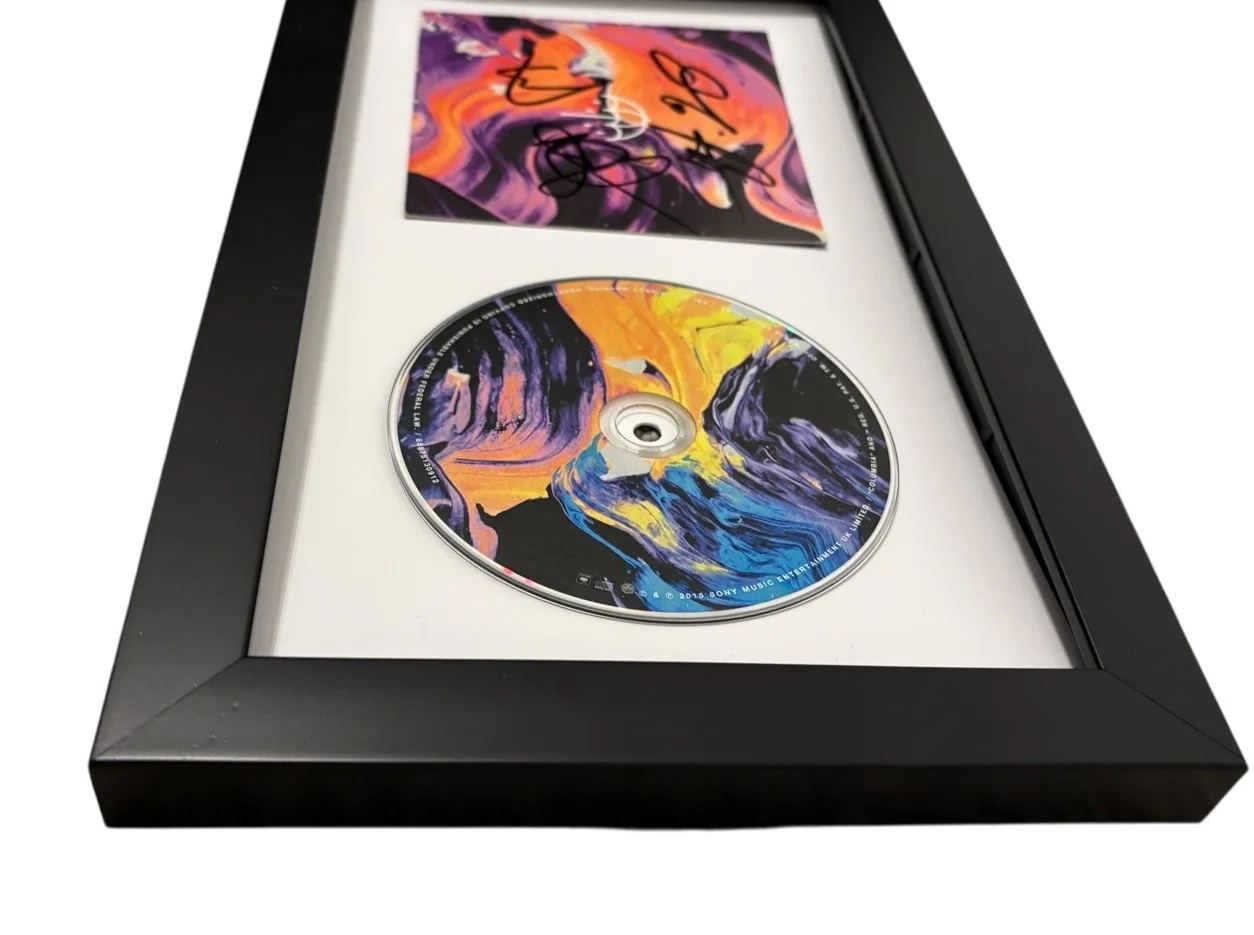 BRING ME THE HORIZON SIGNED AUTOGRAPH THAT’S THE SPIRIT FRAMED CD OLI +3 JSA COA, изображение 5