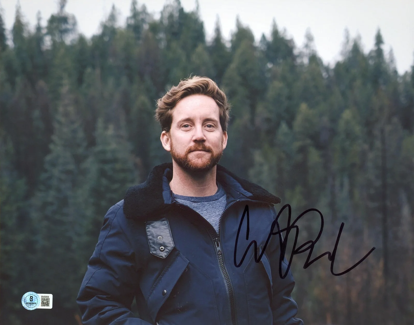Clint Bentley — Clint Bentley Train Dreams Authentic Signed 11x14 Horizontal Photo BAS #BV00835