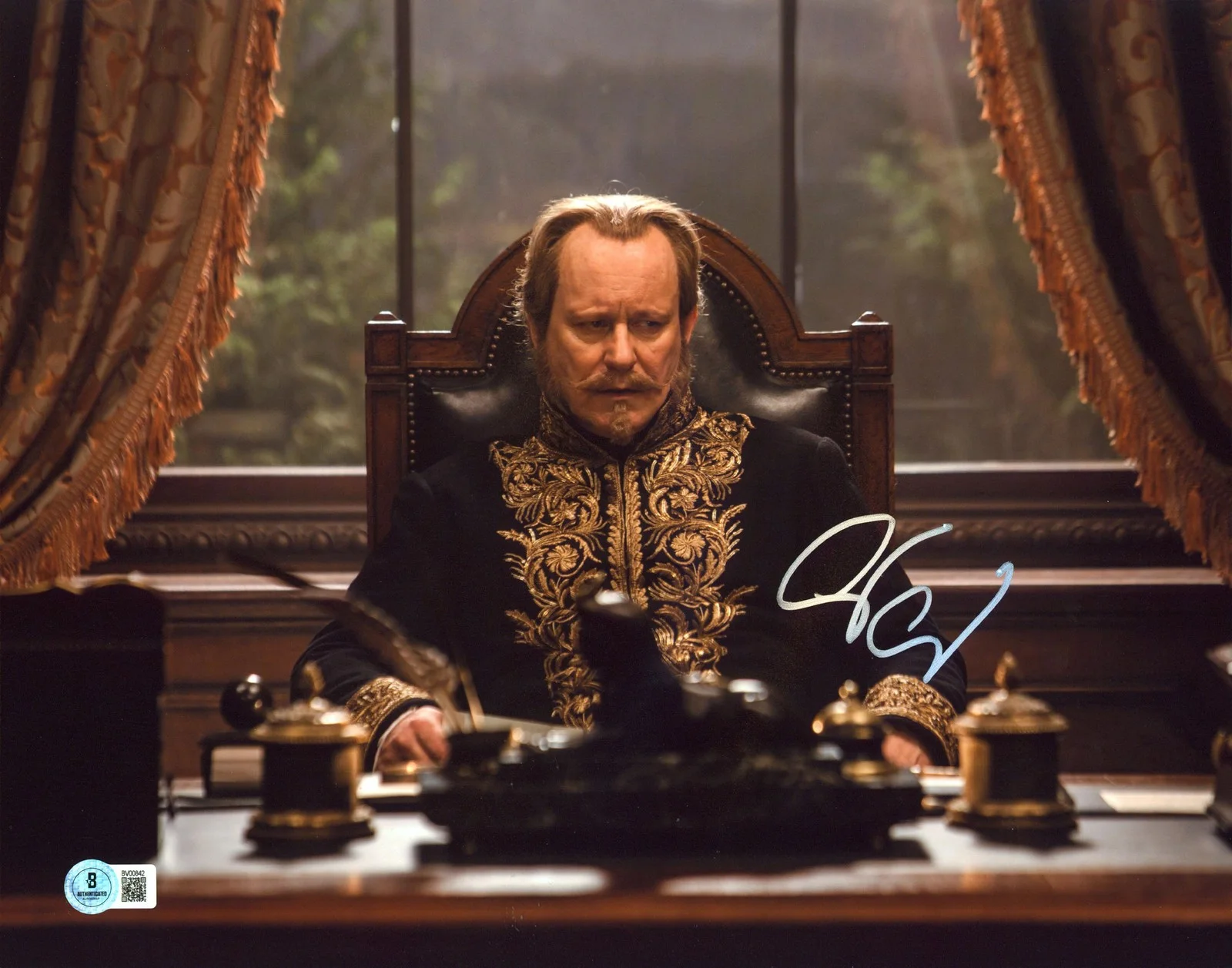Stellan Skarsgard — Stellan Skarsgard Cinderella Authentic Signed 11x14 Horizontal Photo BAS BV00842