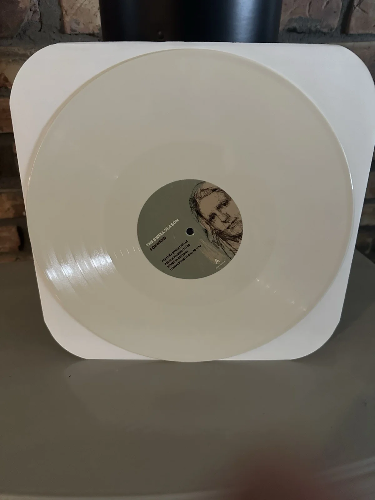 The Swell Season Autographed Forward Ivory Vinyl LP, изображение 2
