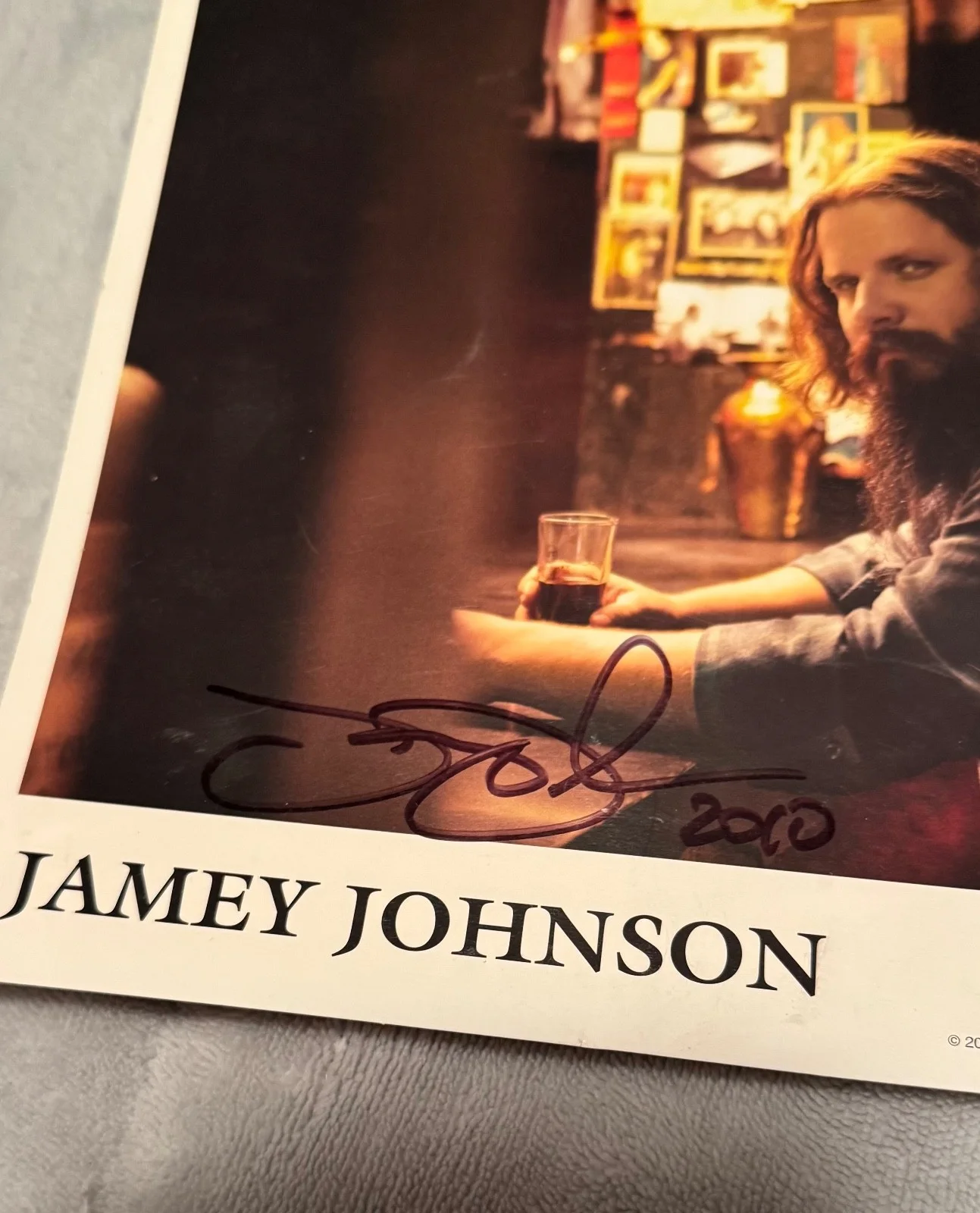 JAMEY JOHNSON COUNTRY MUSIC STAR SIGNED 8X10 PROMOTIONAL PRESS PROMO PHOTO JSA, изображение 2