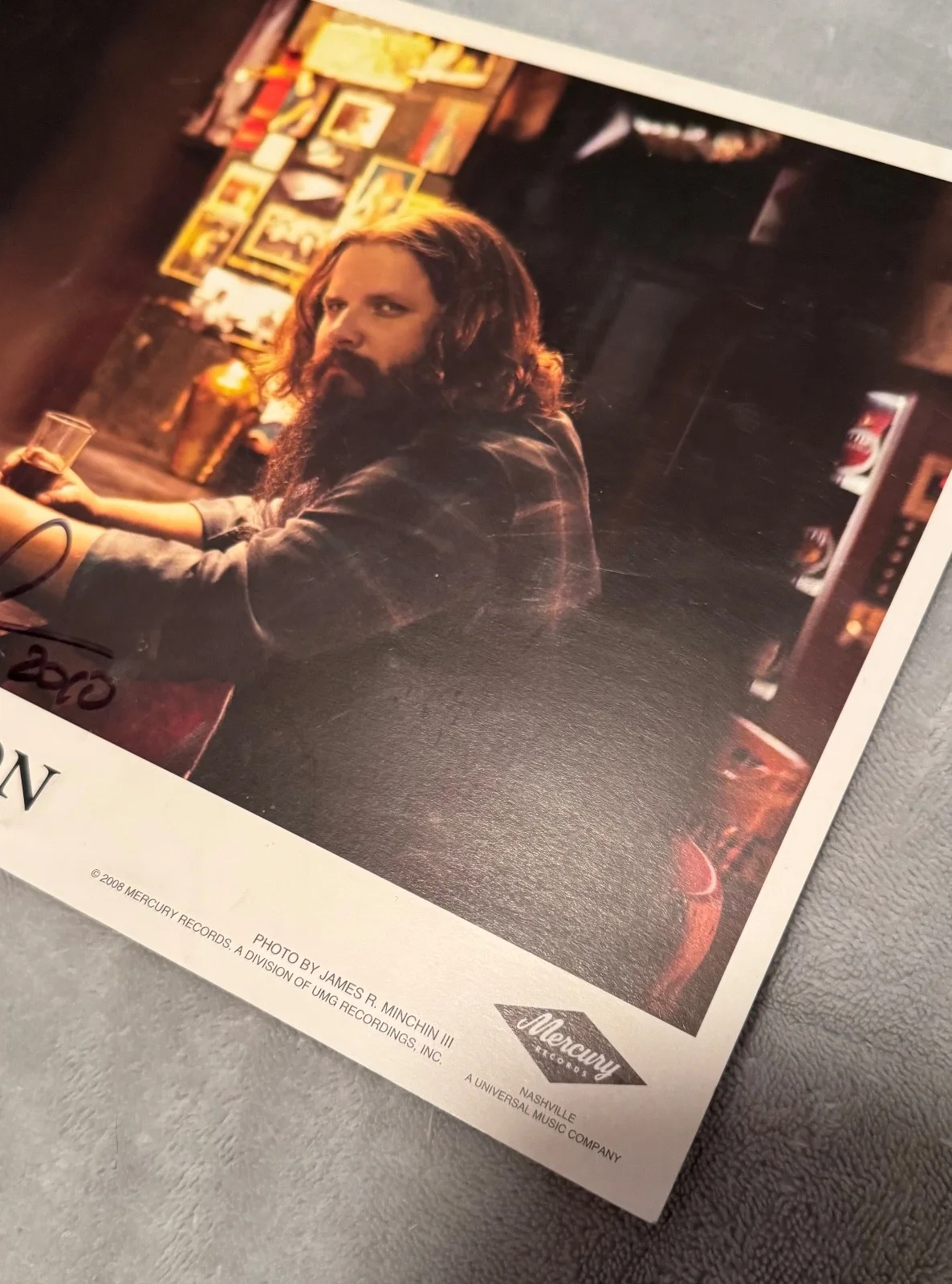JAMEY JOHNSON COUNTRY MUSIC STAR SIGNED 8X10 PROMOTIONAL PRESS PROMO PHOTO JSA, изображение 3