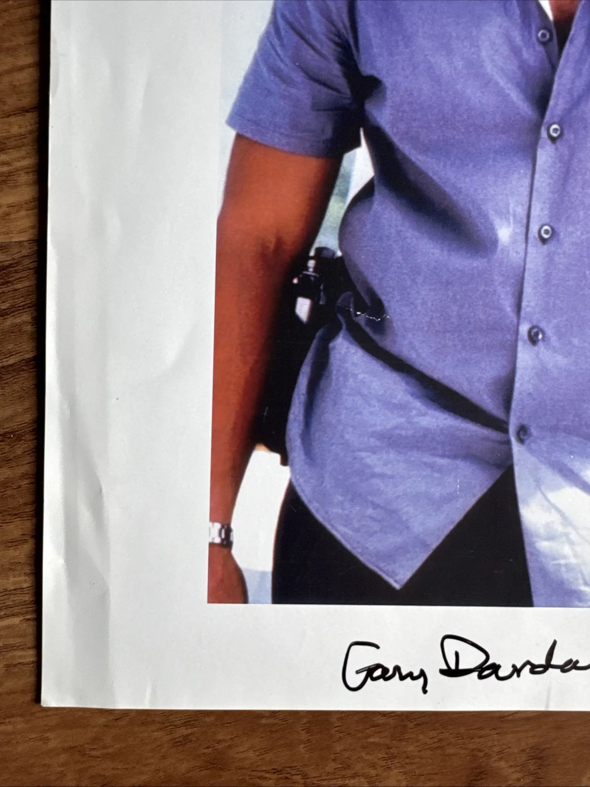 Gary Dourdan — Gary Dourdan "CSI" Autographed SIGNED Autographed 'Warrick Brown' 9x12 Photo, image 2