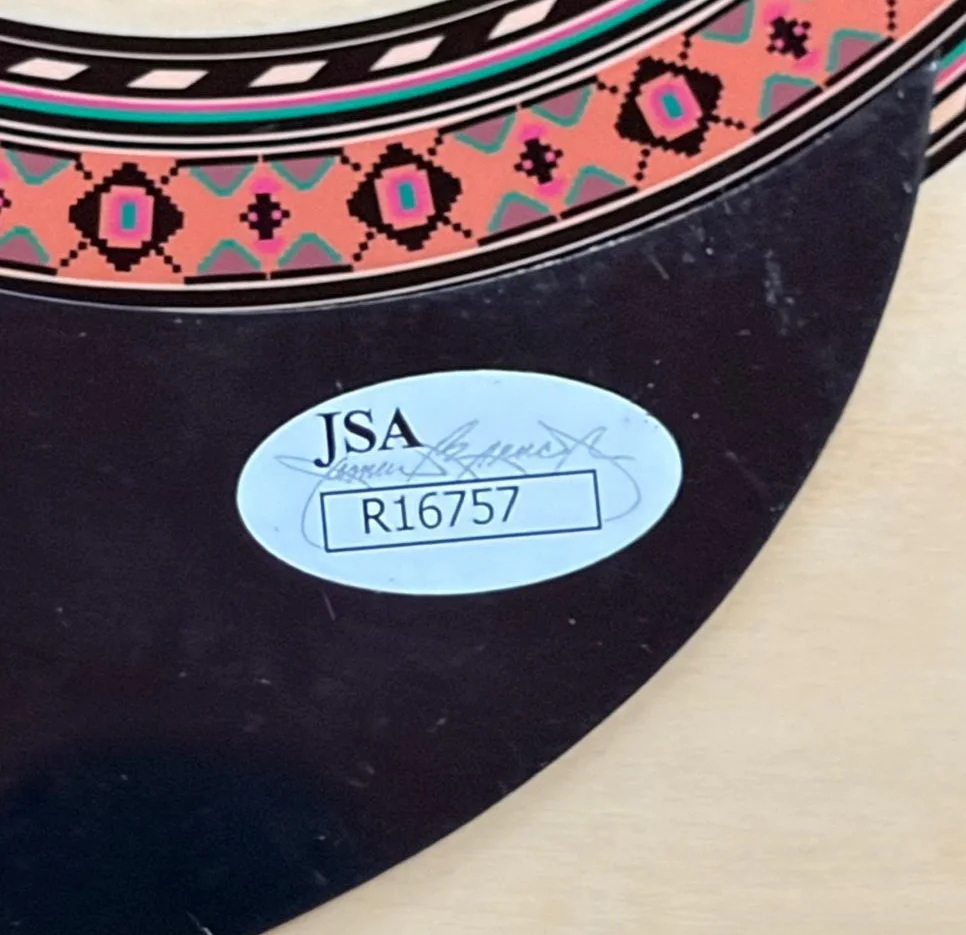 Darius Rucker — DARIUS RUCKER SIGNED AUTOGRAPH ACOUSTIC GUITAR LEARN TO LIVE CHARLESTON JSA A, image 4