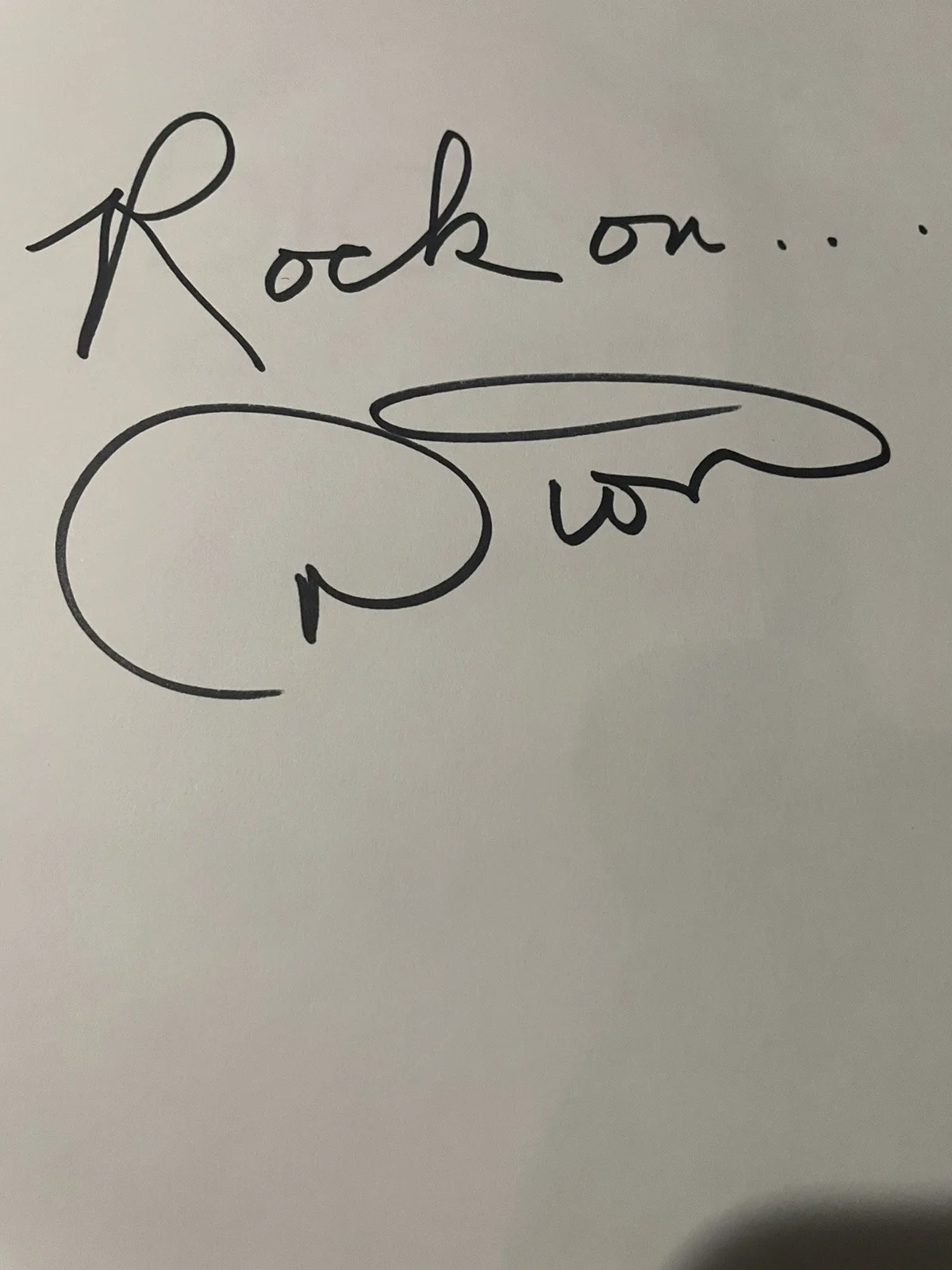 Dion The Rock ‘N’ Roll Philosopher Rare Signed Book￼, image 2