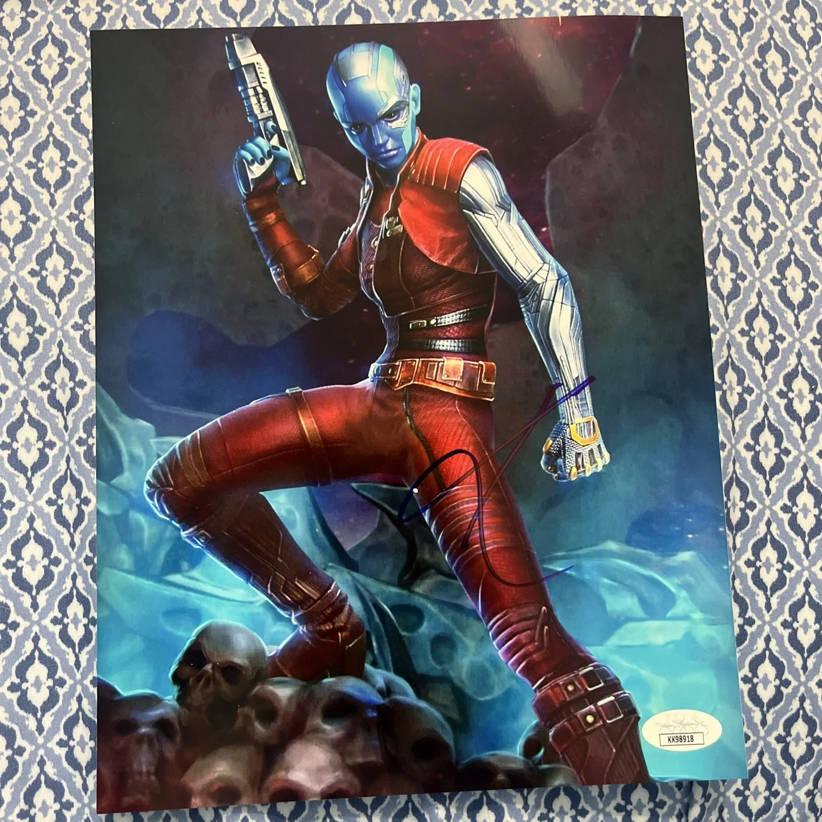 Karen Gillan — Karen Gillan Signed Autograph 8x10 Photo - Nebula in Guardians of the Galaxy, изображение 3