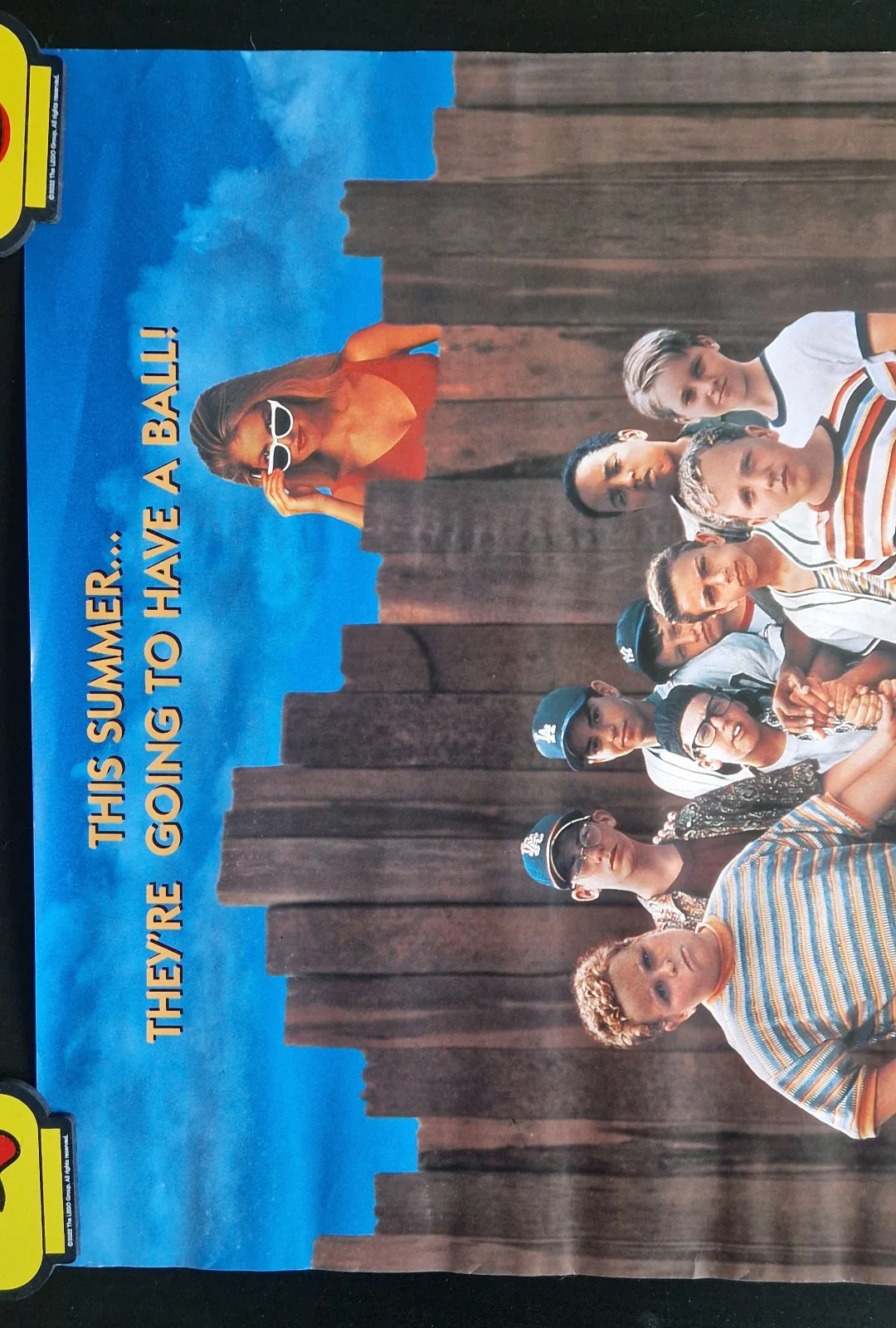 The Sandlot Kids 1993 VHS Video Store Promo Poster – A2, image 2