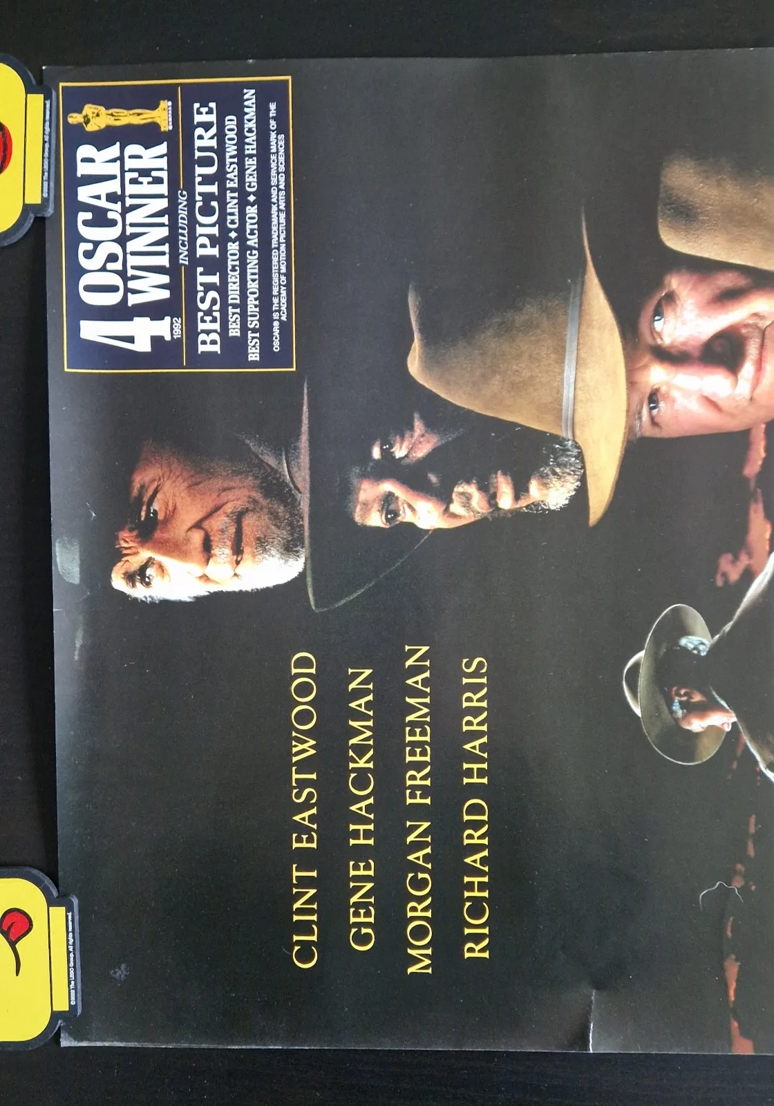 Unforgiven 1992 VHS Video Store Promo Poster – A2, image 2
