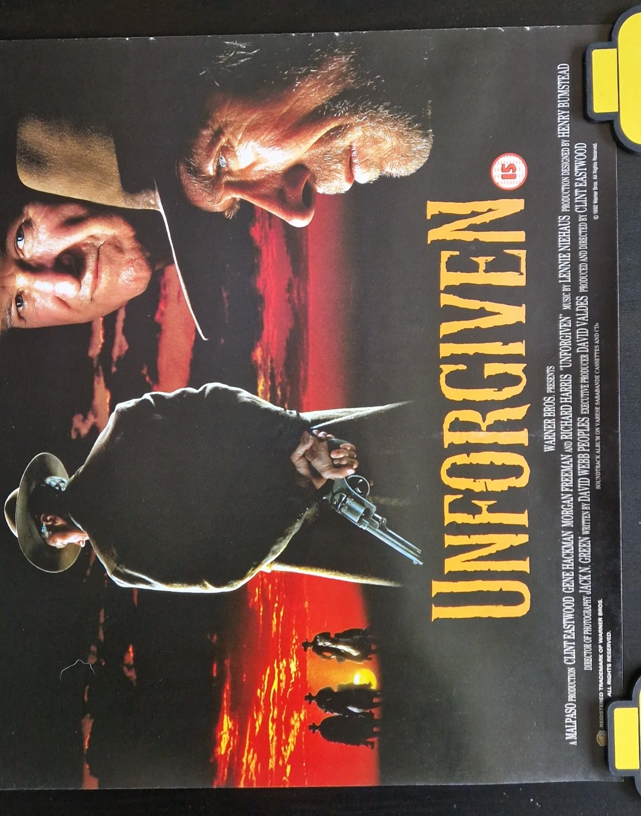 Unforgiven 1992 VHS Video Store Promo Poster – A2, image 3