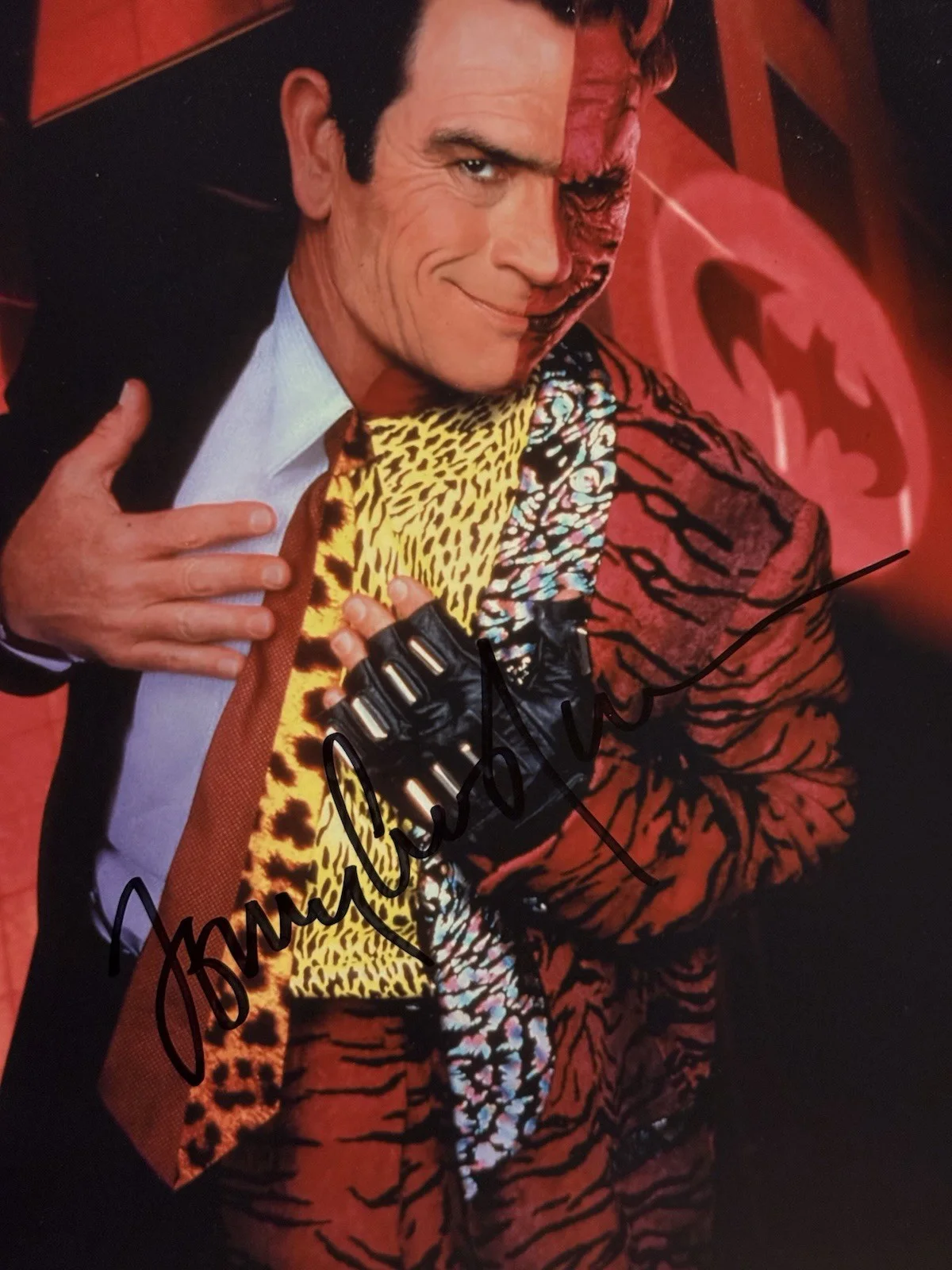 Tommy Lee Jones Signed 8x10 Batman Forever, image 3
