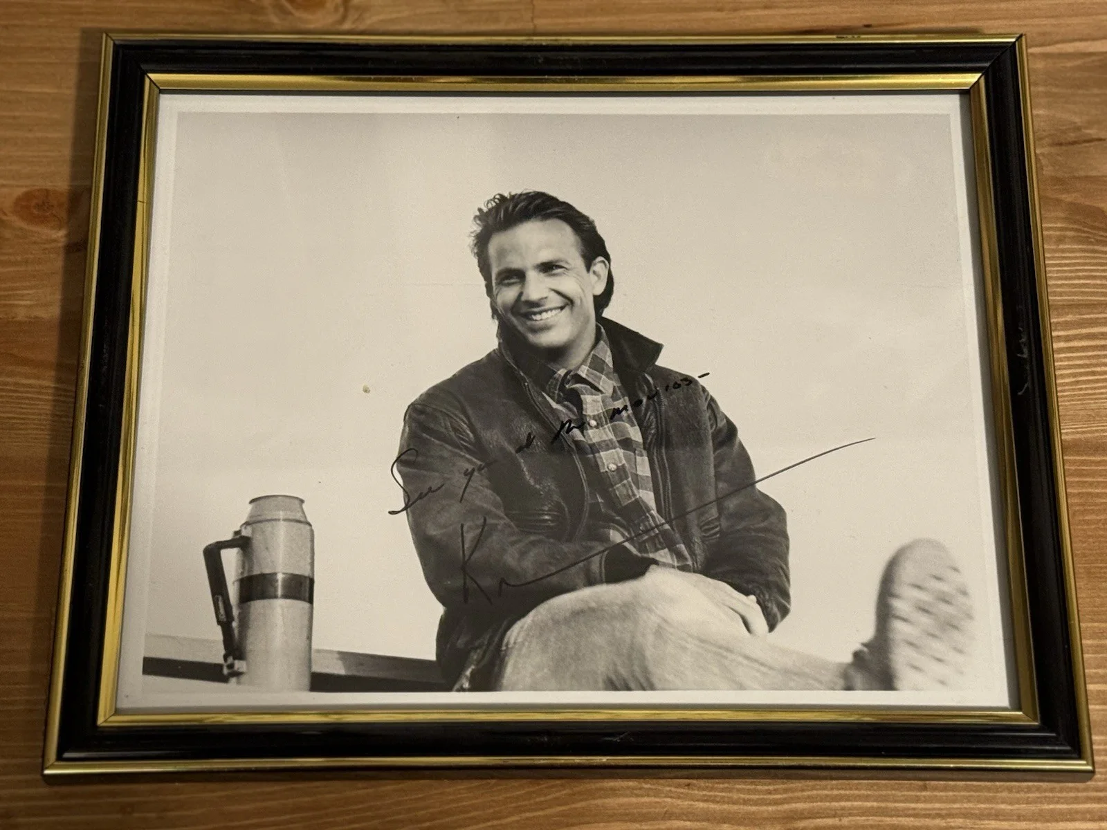 Kevin Costner Signed 8x10 Field Of Dreams, image 3