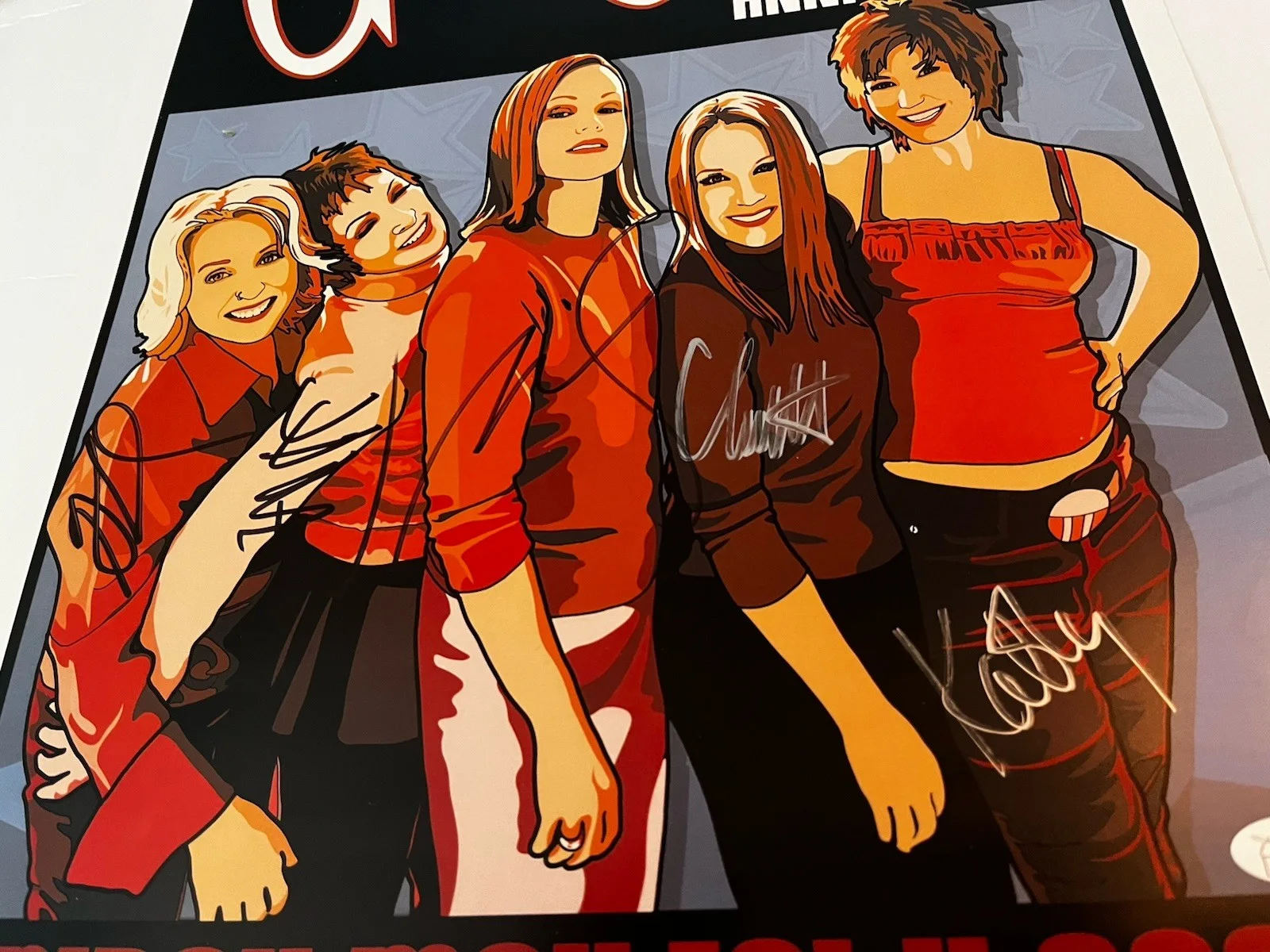 The Go-Go’s Signed Poster 18X16 Carlisle Wieden Caffey Schock Valentine JSA LOA, изображение 3