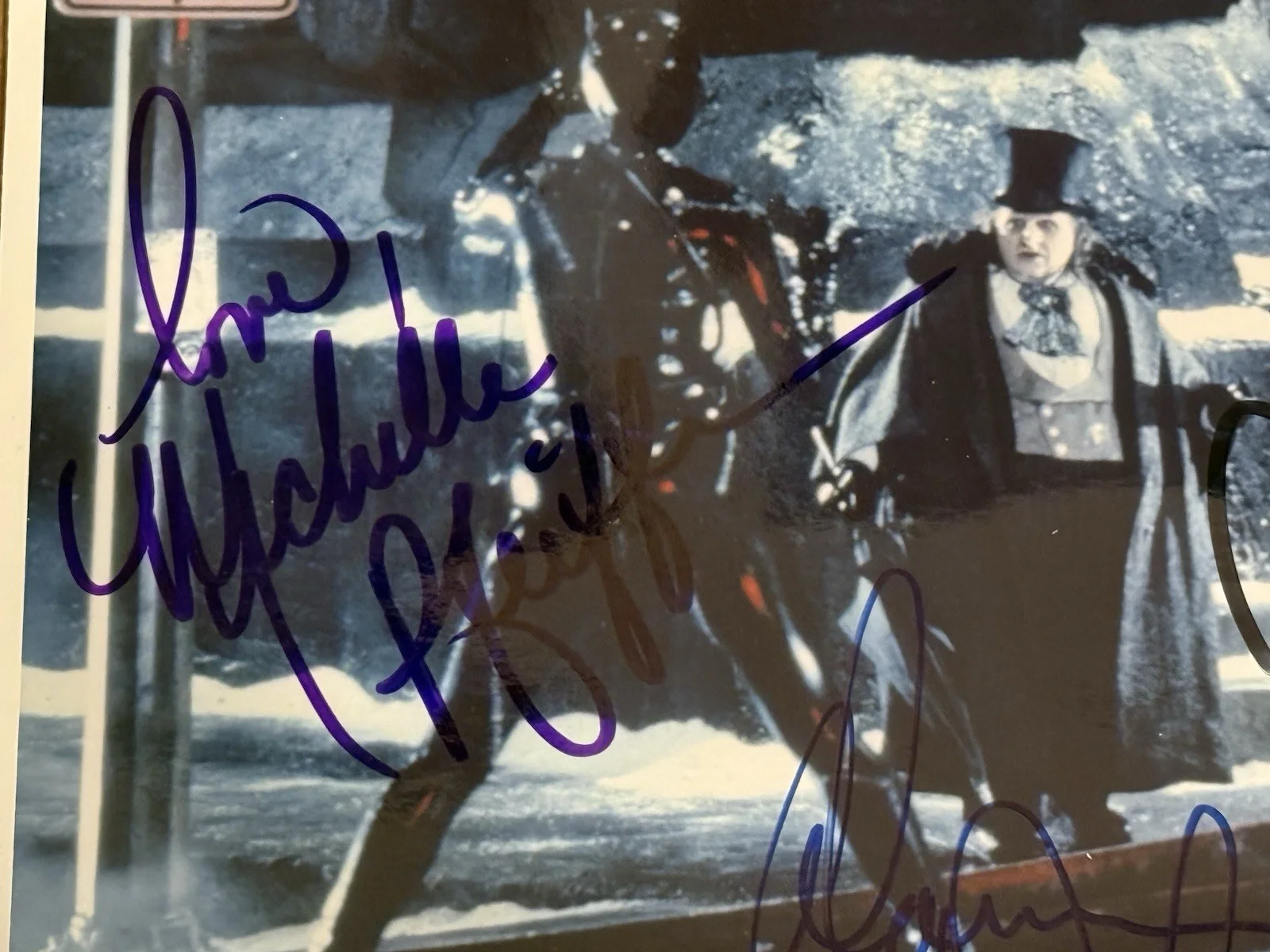 Michael Keaton Michelle Pfeiffer Danny Devito Signed 8x10 Batman Returns, image 3