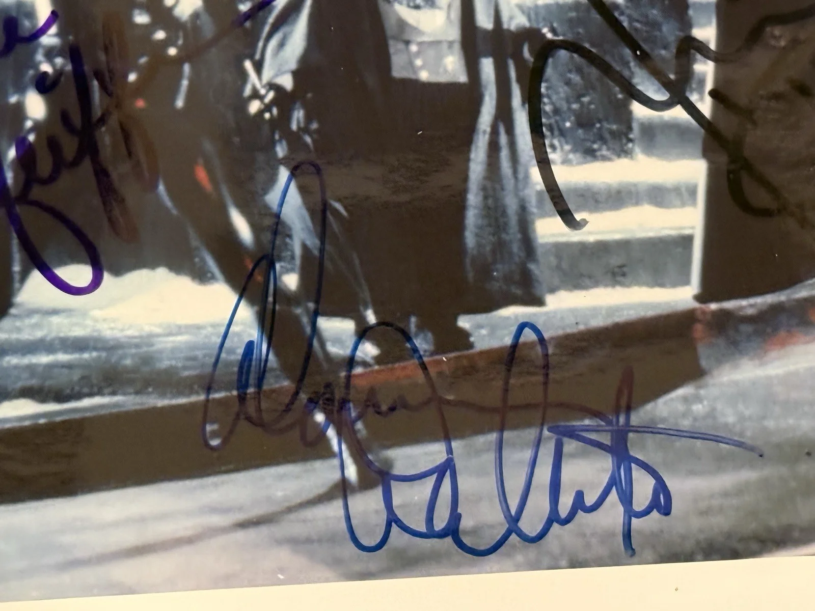 Michael Keaton Michelle Pfeiffer Danny Devito Signed 8x10 Batman Returns, image 5