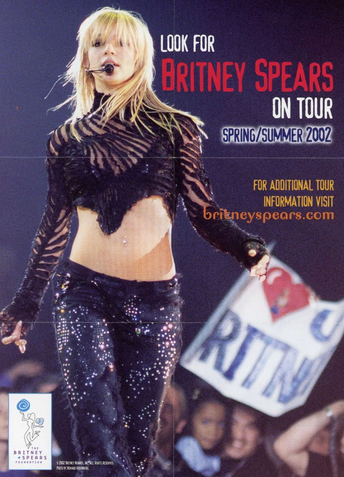 Britney Spears Dance Beat Autographed 9x12 Nintendo Gameboy Advertisement JSA, image 2