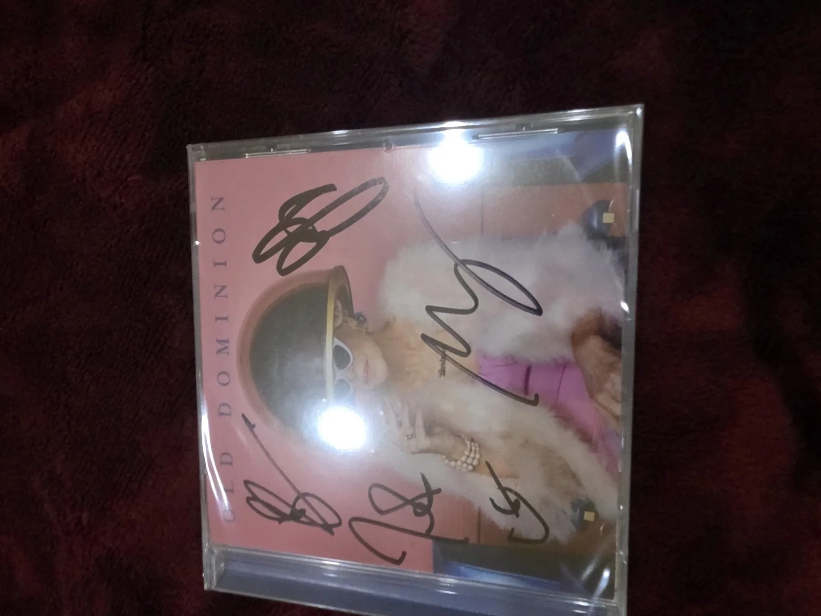 Old Dominion Band Signed Autographed "Barbara" Music Complete CD Compact Disc, image 2