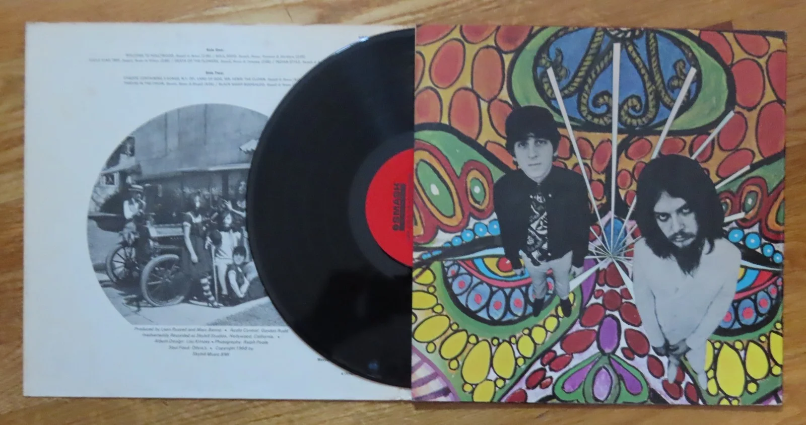 LEON RUSSELL signed Asylum Choir II 1968 S Record / Album COA CHER, image 2