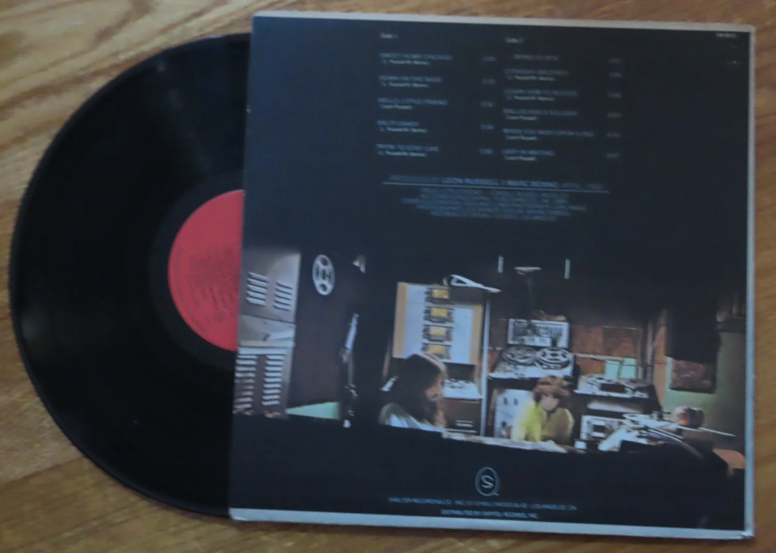 LEON RUSSELL signed Asylum Choir II 1968 Record / Album COA CHER, изображение 2