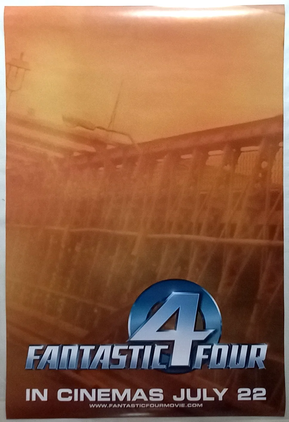 Fantastic Four (2005) Original D/S Movie Poster Set, The Thing, Michael Chiklis, изображение 4