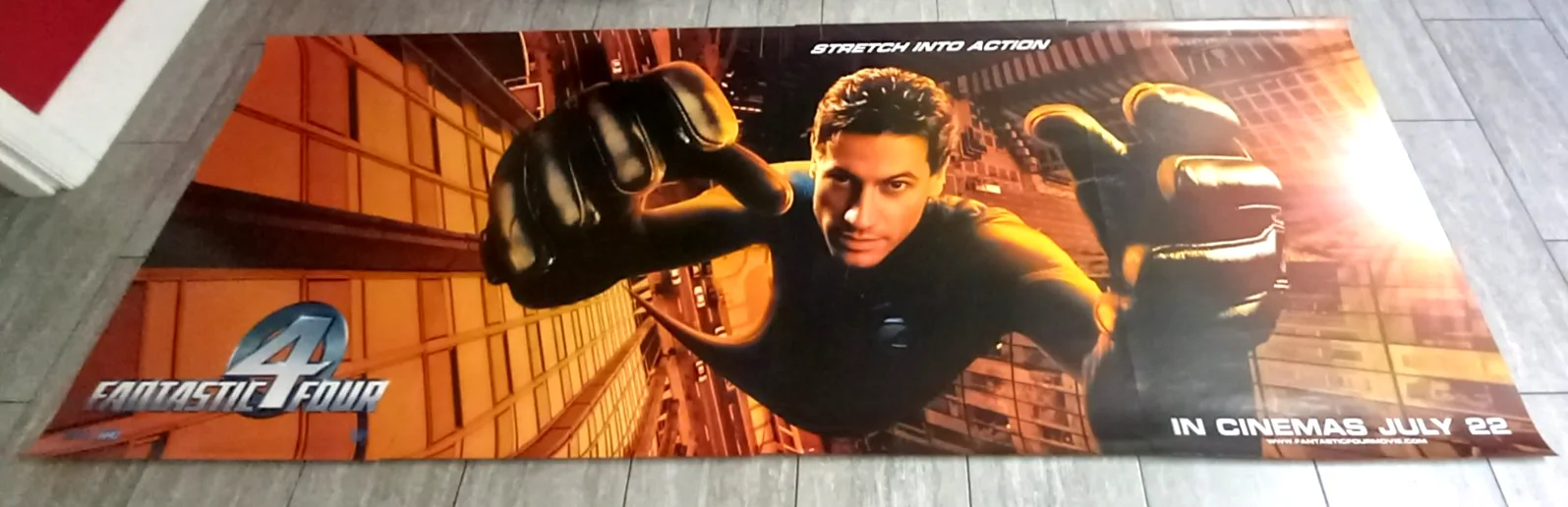 Fantastic Four (2005) Original D/S Movie Poster Set, Mr Fantastic, Ioan Gruffudd, image 2