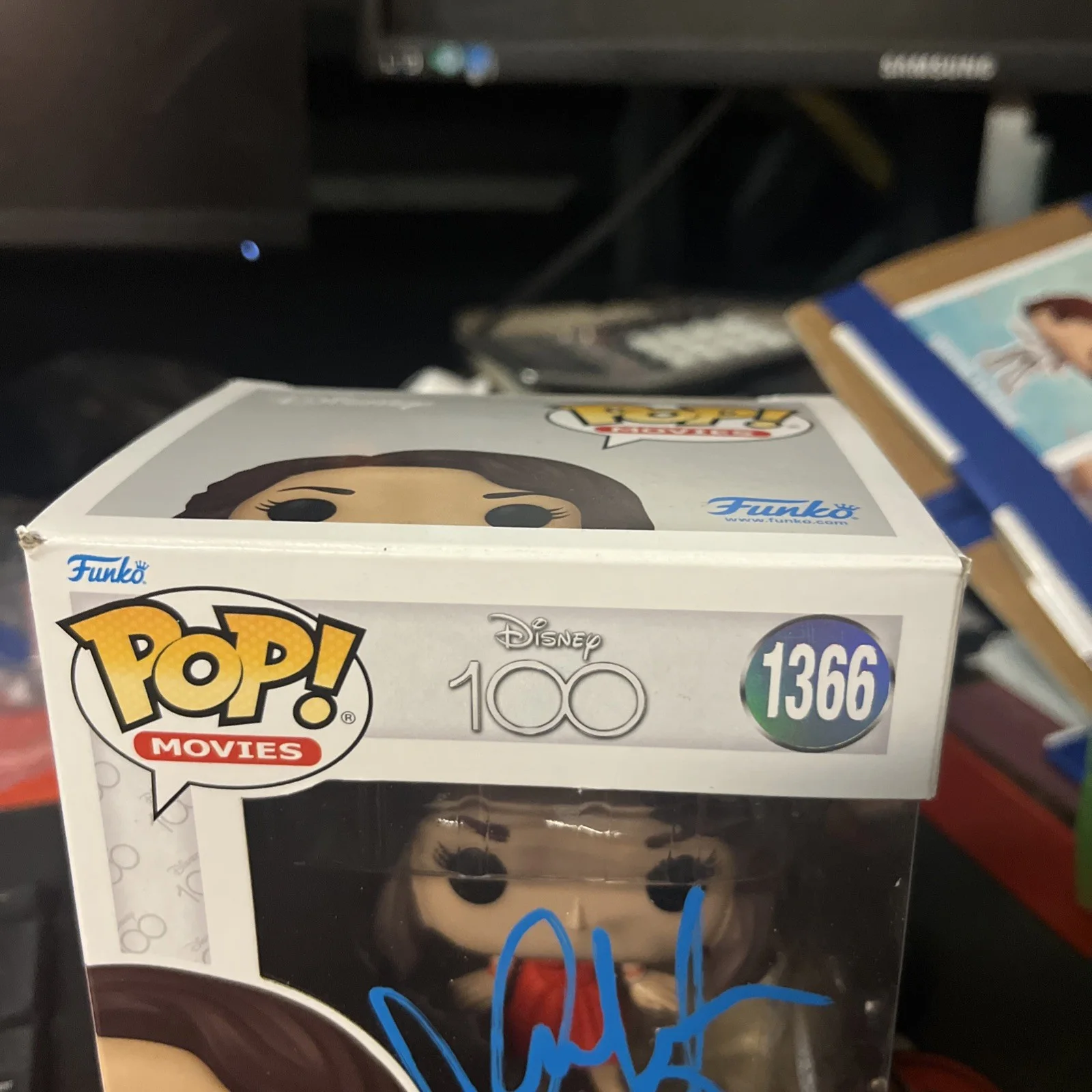 Vanessa Hudgens — Vanessa Hudgens Signed Gabriella High School Musical Funko #1366 JSA, image 3