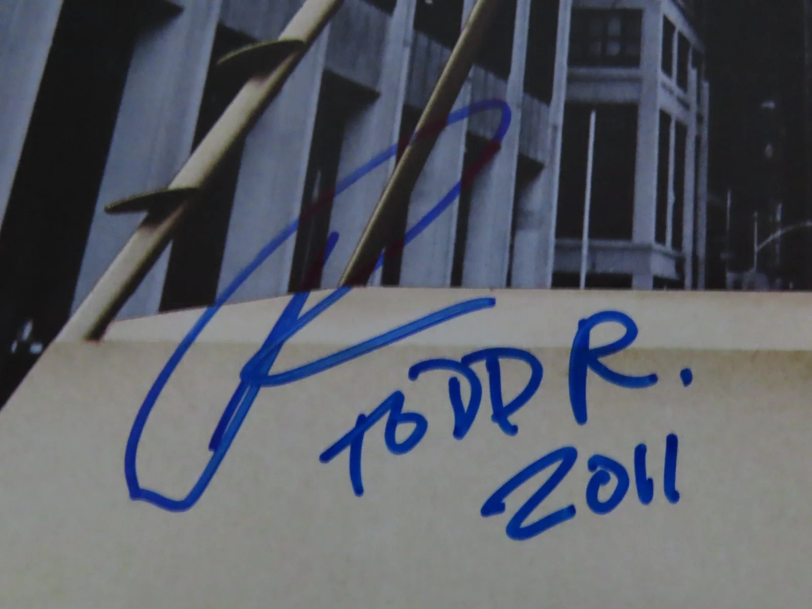 TODD RUNDGREN signed "Oops! Wrong Planet" 77 Record / Album Set RUNT NAZZ UTOPIA, image 2