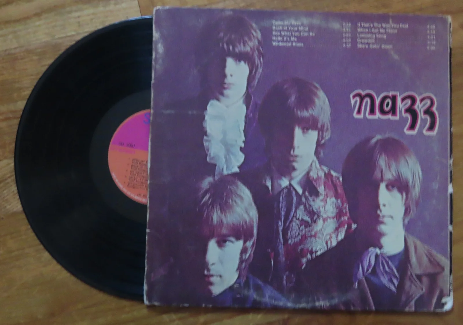 TODD RUNDGREN signed Nazz debut 1968 Record UTOPIA RUNT NAZZ, image 2