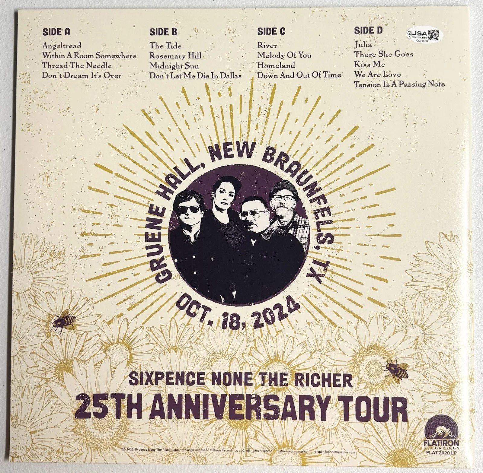 Leigh Nash Signed Sixpence None The Richer Vinyl Deluxe JSA COA, image 3
