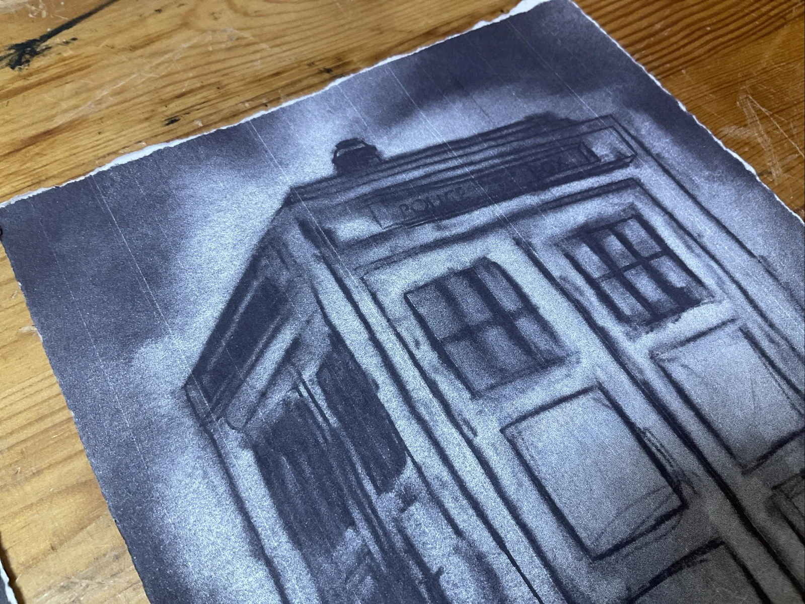 Doctor Who Original Prop - Production made Concept Art - Village Of The Angels, изображение 3