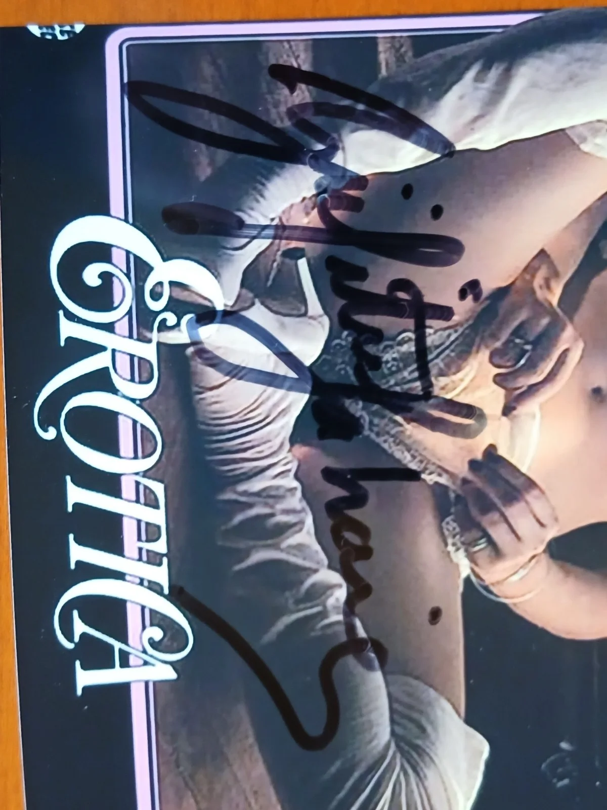 Brigitte Lahaie — Brigitte Lahaie , Erotica, Signed Autographed Photo 6x4, изображение 2