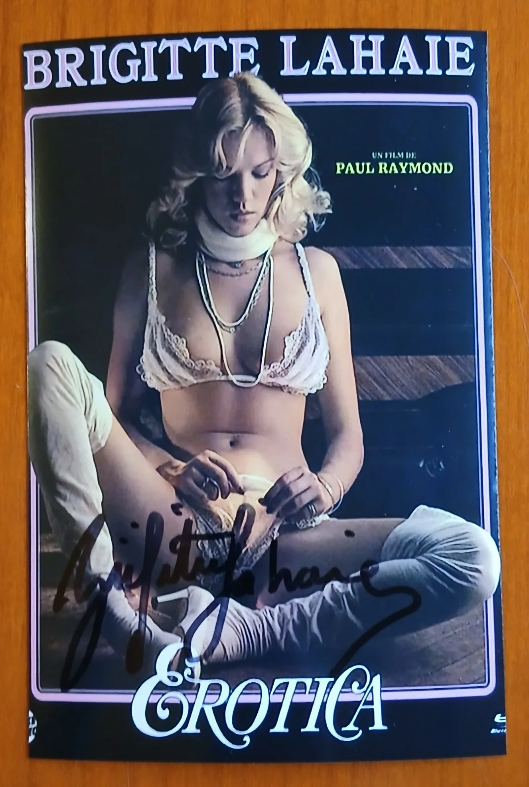 Brigitte Lahaie — Brigitte Lahaie , Erotica, Signed Autographed Photo 6x4, изображение 3