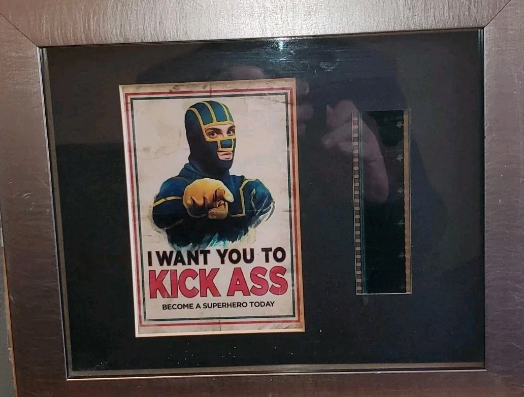 Kick Ass Framed Movie Film Cell ＆ Poster Memorabilia 30x25cm Become a Superhero, изображение 2
