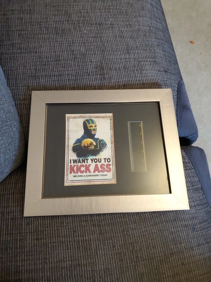 Kick Ass Framed Movie Film Cell ＆ Poster Memorabilia 30x25cm Become a Superhero, изображение 5