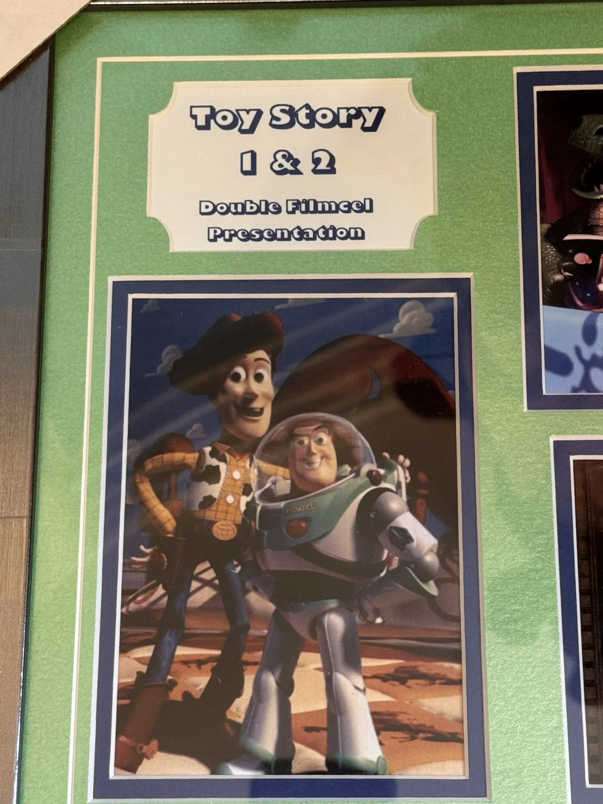 Limited Edition Toy Story Film Cells Set of 3 Disney Pixar Framed Pictures Rare, изображение 2