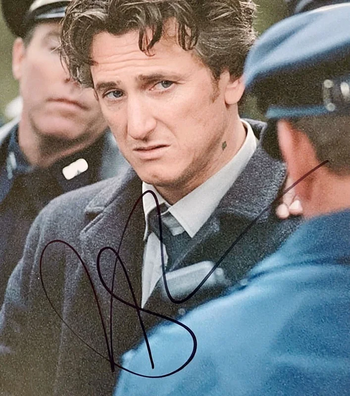 SEAN PENN Signed Autograph Color Photo Original COA Mystic River UACC, Free Ship, image 3